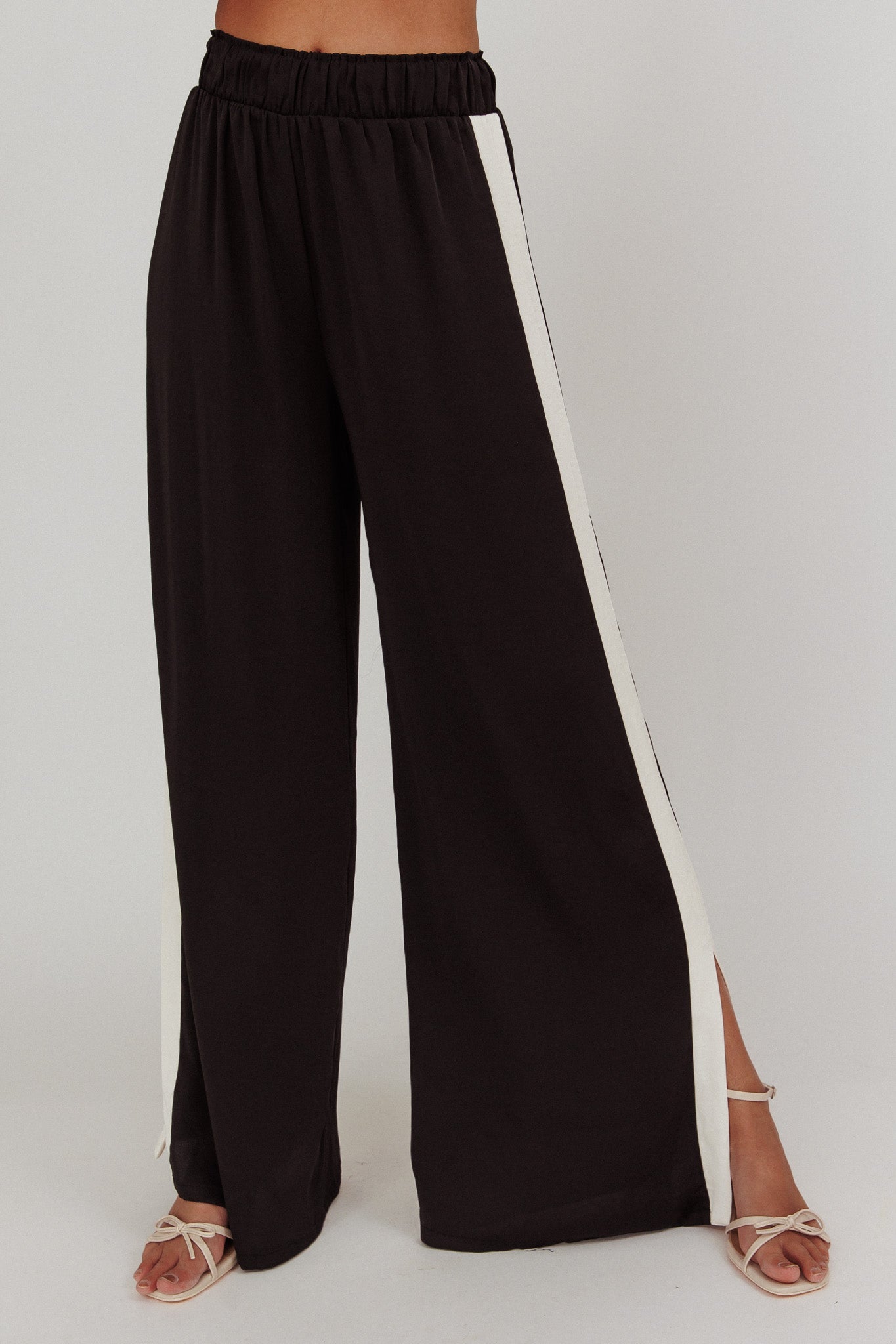 Unwritten Wide Leg Pant Black by Selfie Leslie