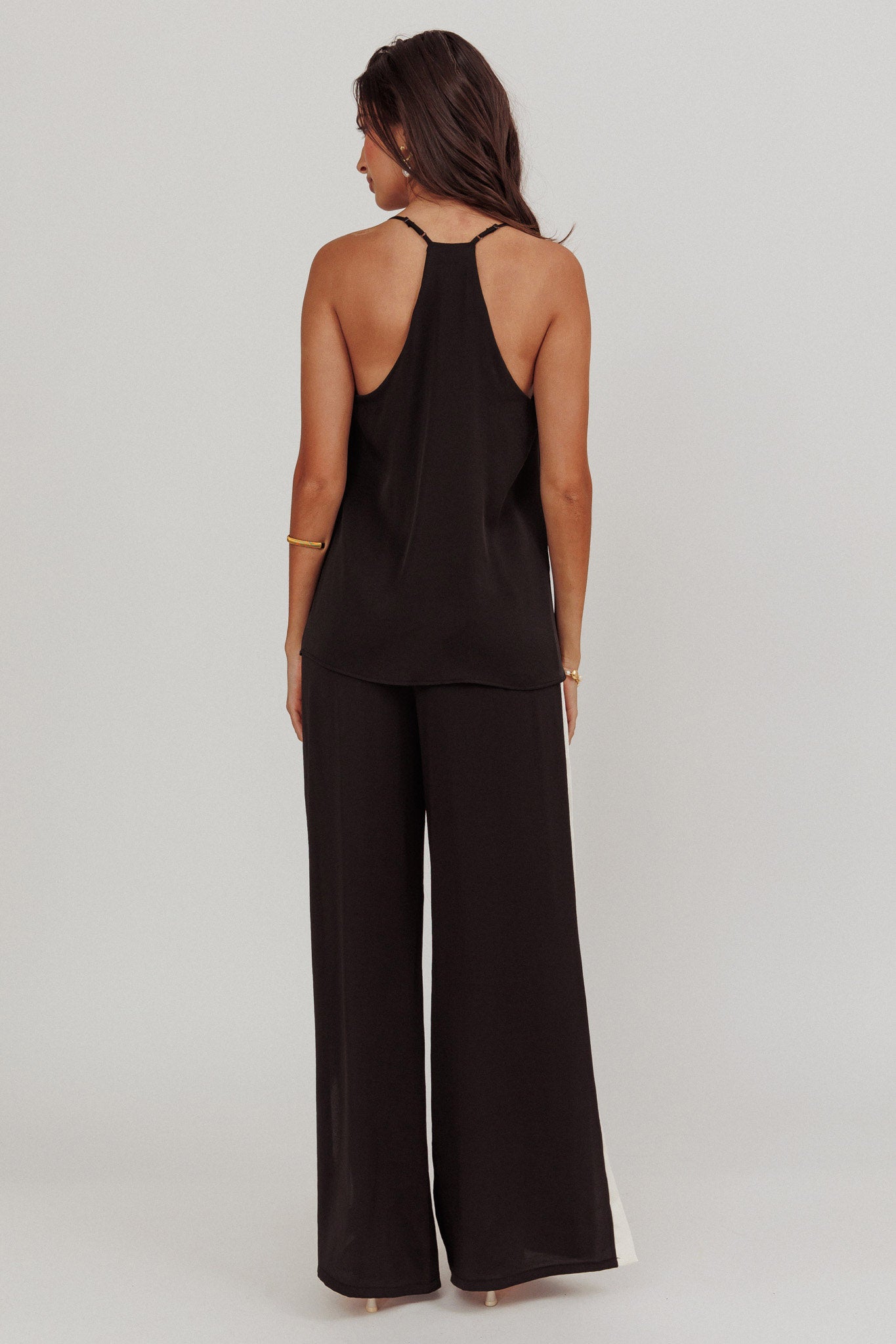 Unwritten Wide Leg Pant Black by Selfie Leslie