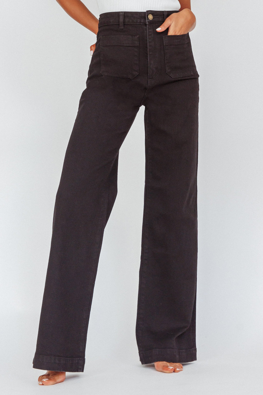 Rolla's Sailor Jean Long Rinse Black by Selfie Leslie