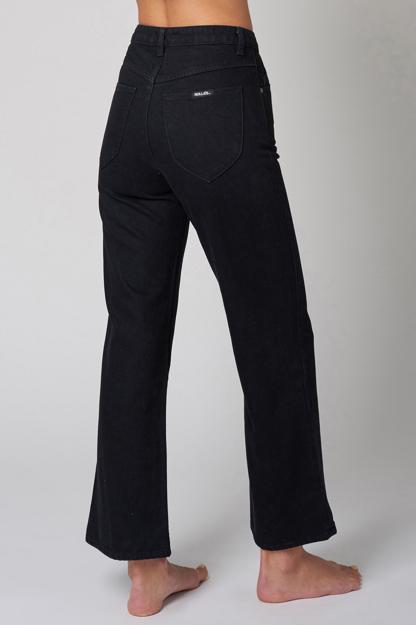 ROLLA'S Heidi Ankle Jeans Rinse Black– Selfie Leslie