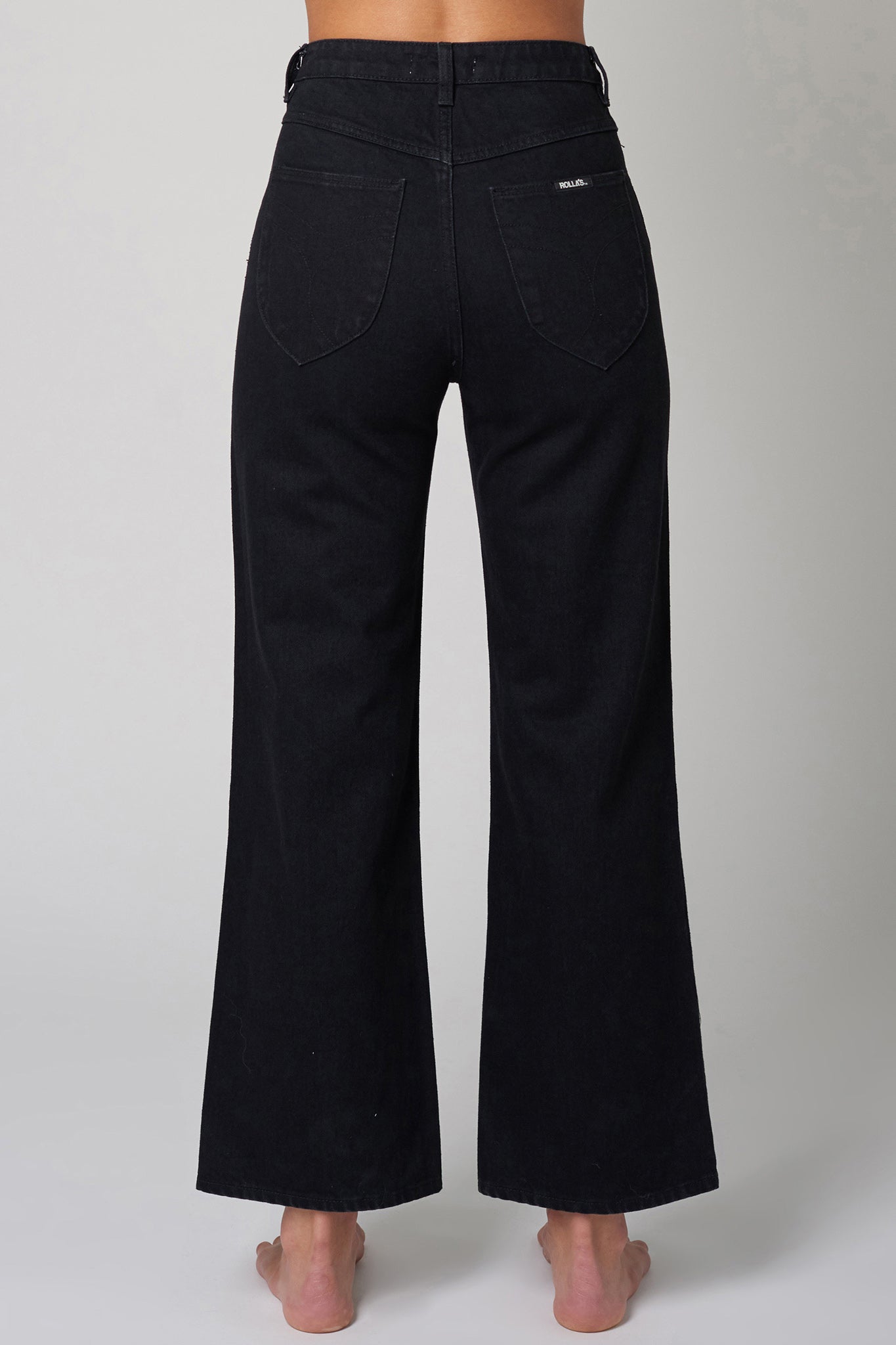 ROLLA'S Heidi Ankle Jeans Rinse Black by Selfie Leslie