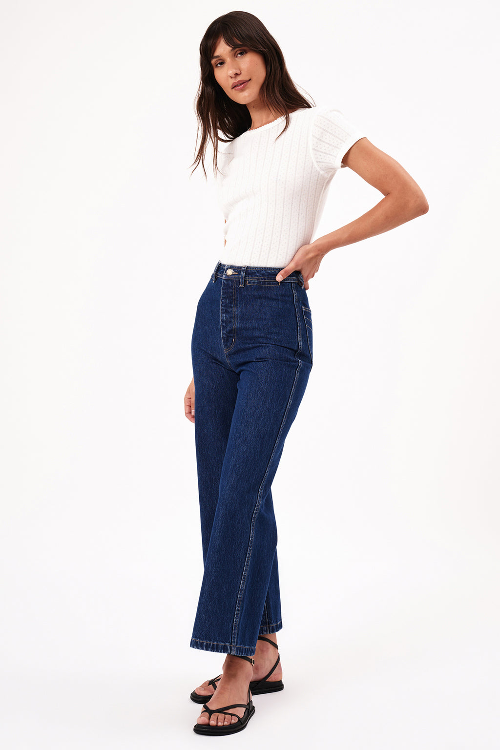ROLLA'S Sailor Pant Jeans Stone Organic by Selfie Leslie