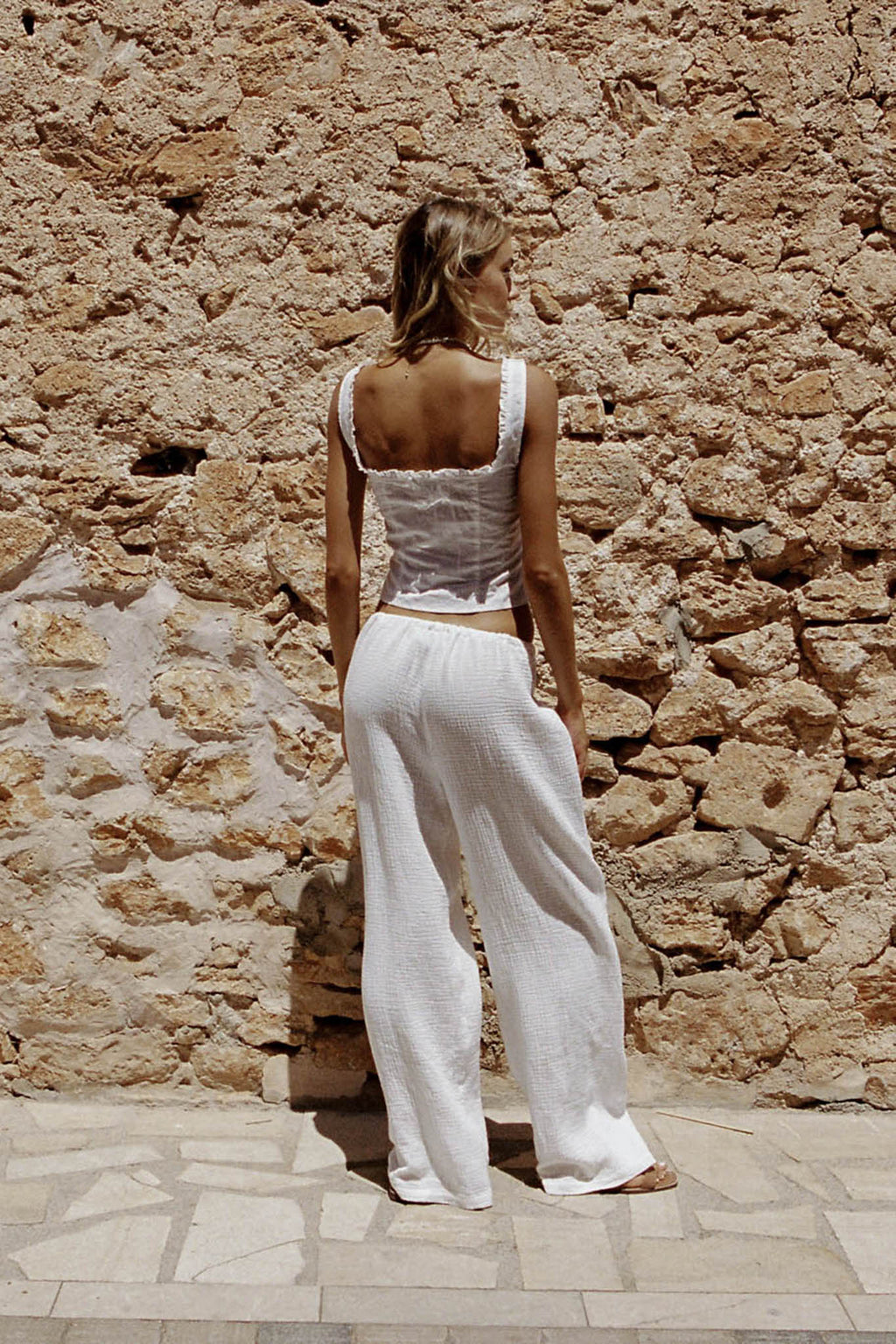 SNDYS Irene Pant White by Selfie Leslie