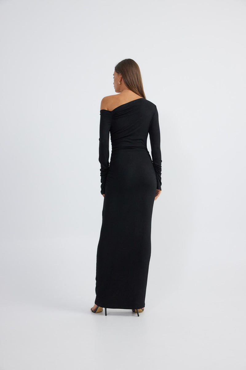 Shop the SNDYS Reya Maxi Dress Black | Selfie Leslie
