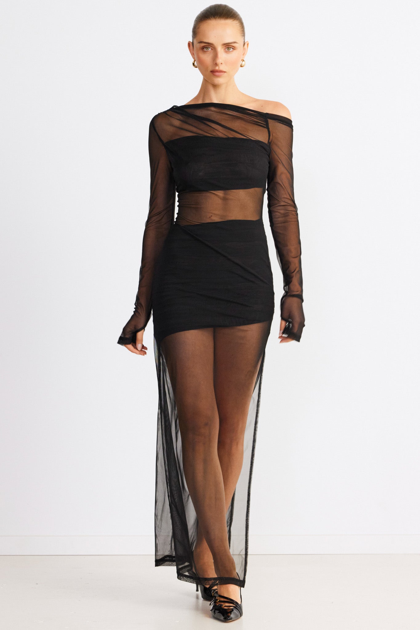 SNDYS Reine Maxi Dress Black by Selfie Leslie