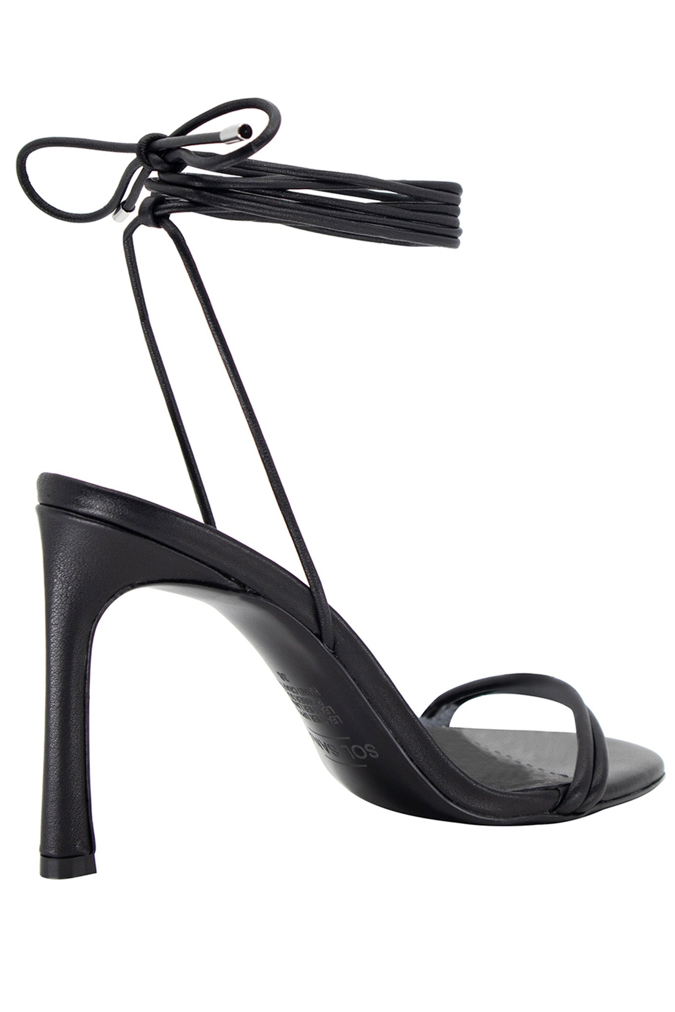 Sol Sana Ford Heel Black by Selfie Leslie
