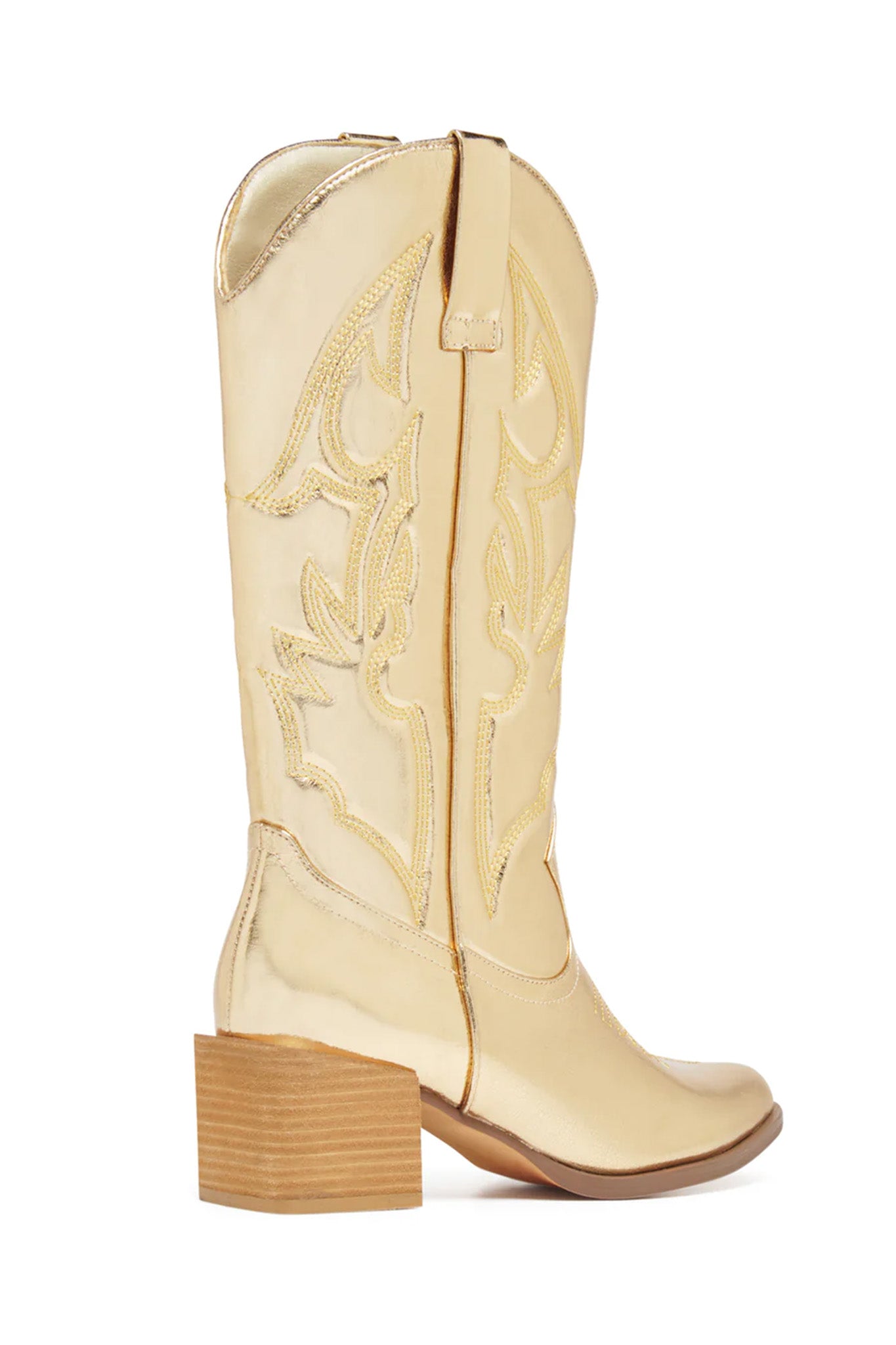 Therapy Ranger Boot Gold by Selfie Leslie