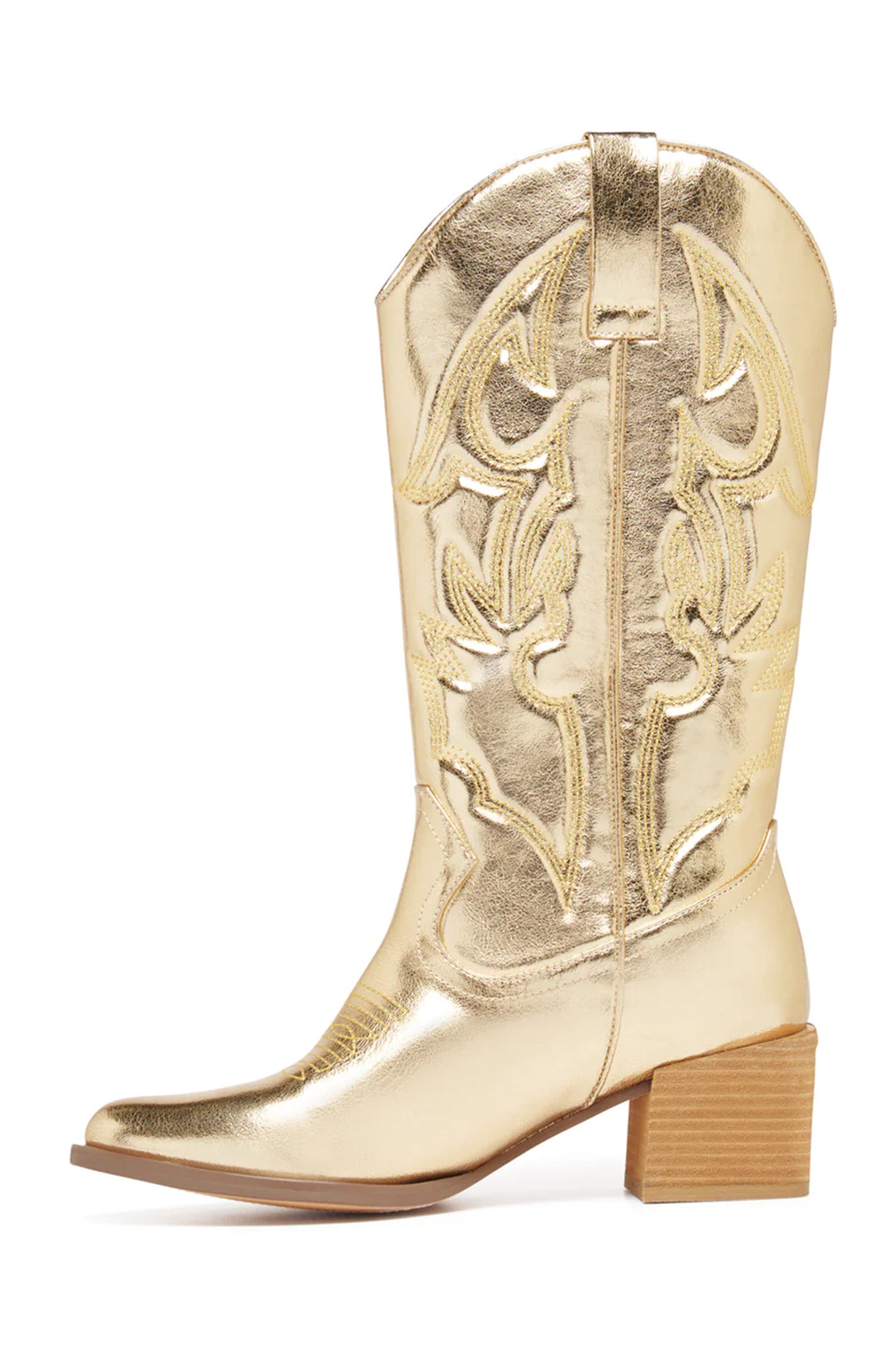 Therapy Ranger Boot Gold by Selfie Leslie
