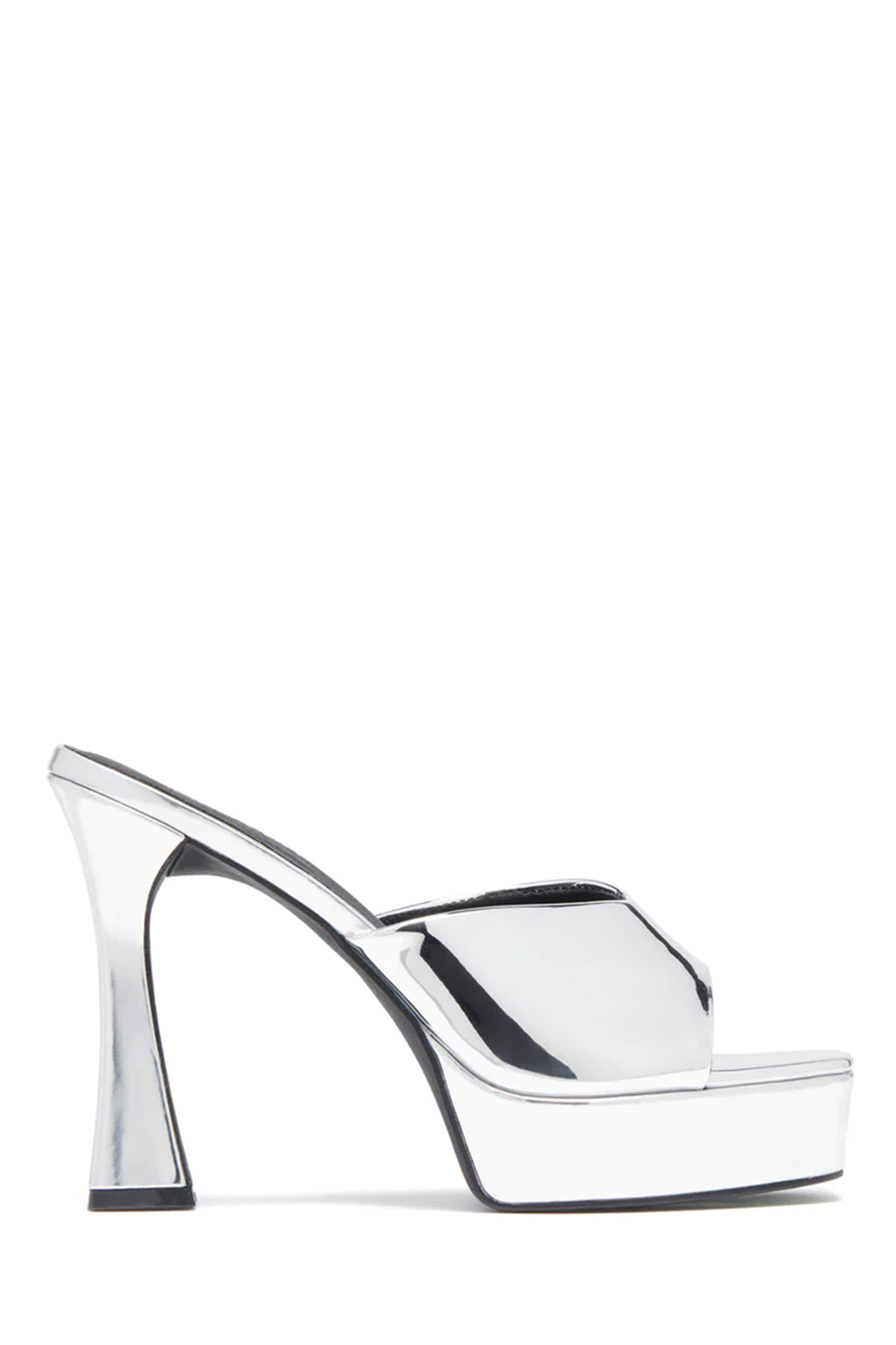 Therapy Fierce Mule Silver by Selfie Leslie