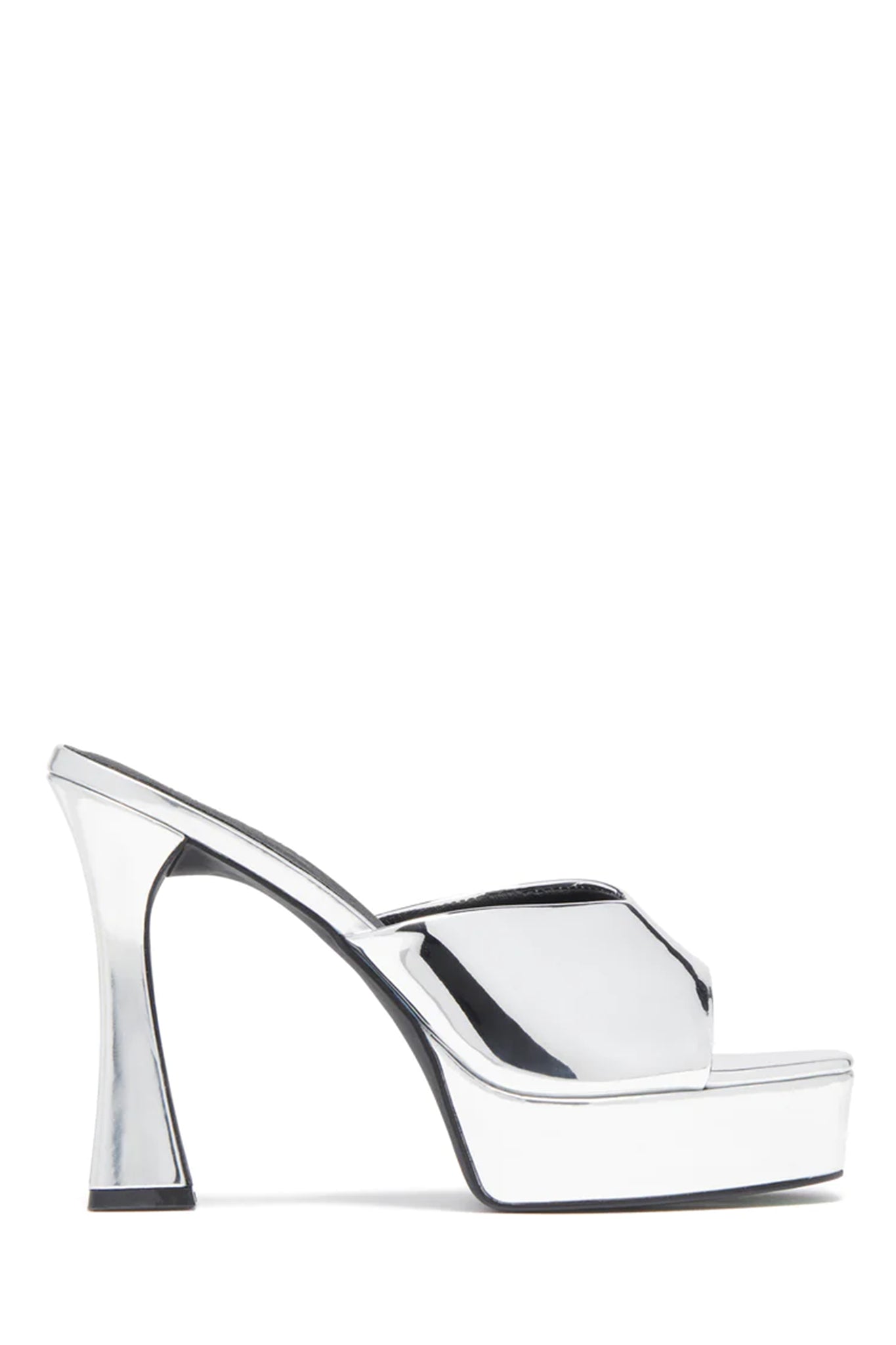 Therapy Fierce Mule Silver by Selfie Leslie