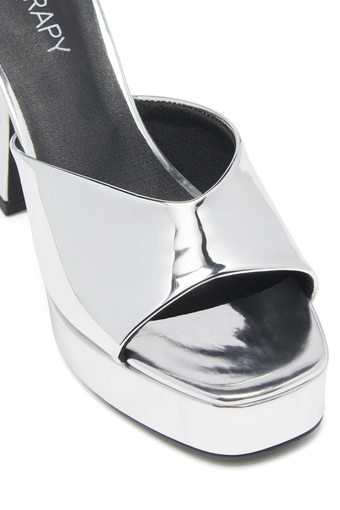 Therapy Fierce Mule Silver by Selfie Leslie