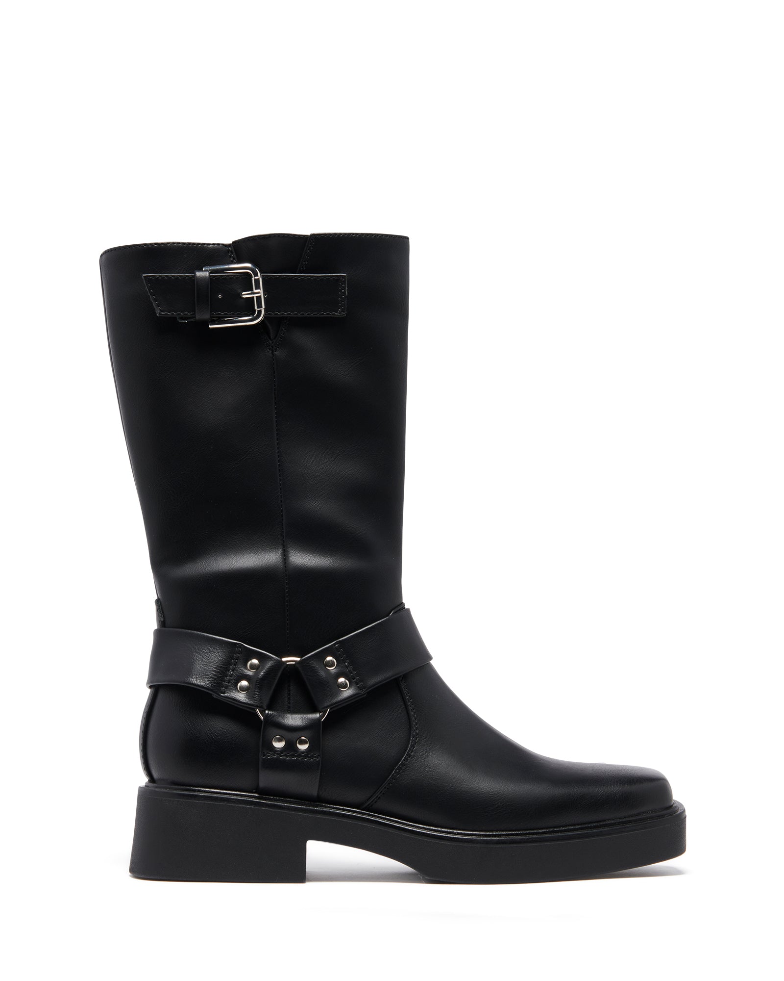 THERAPY Edge Biker Boot Black by Selfie Leslie
