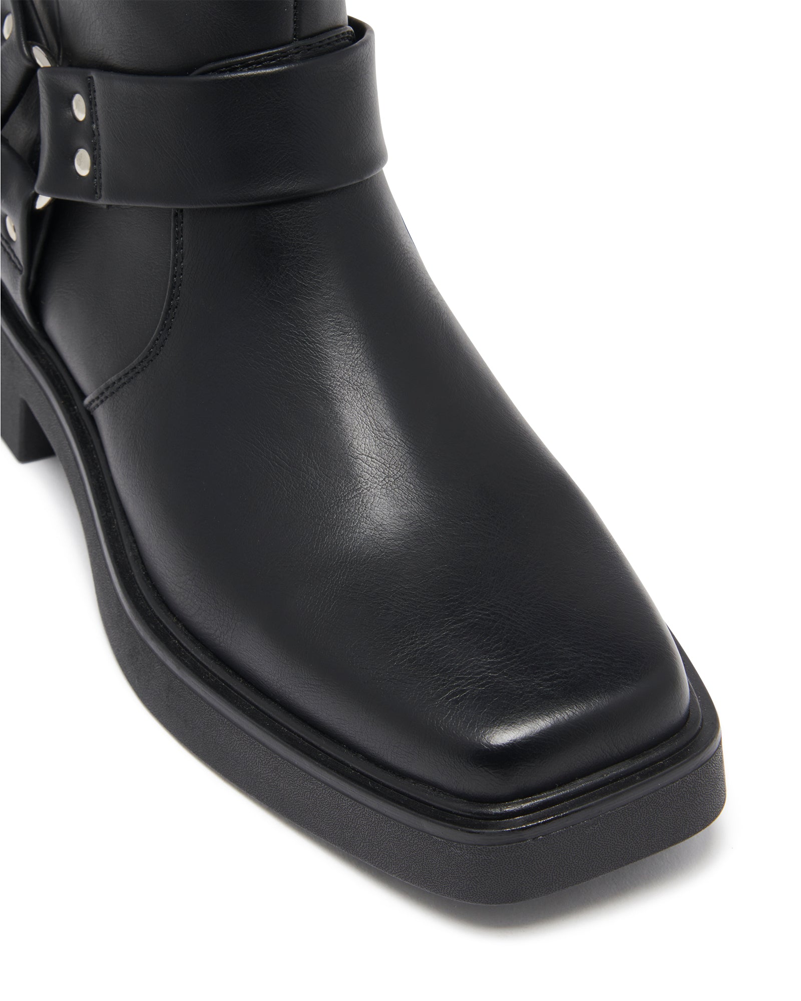 THERAPY Edge Biker Boot Black by Selfie Leslie