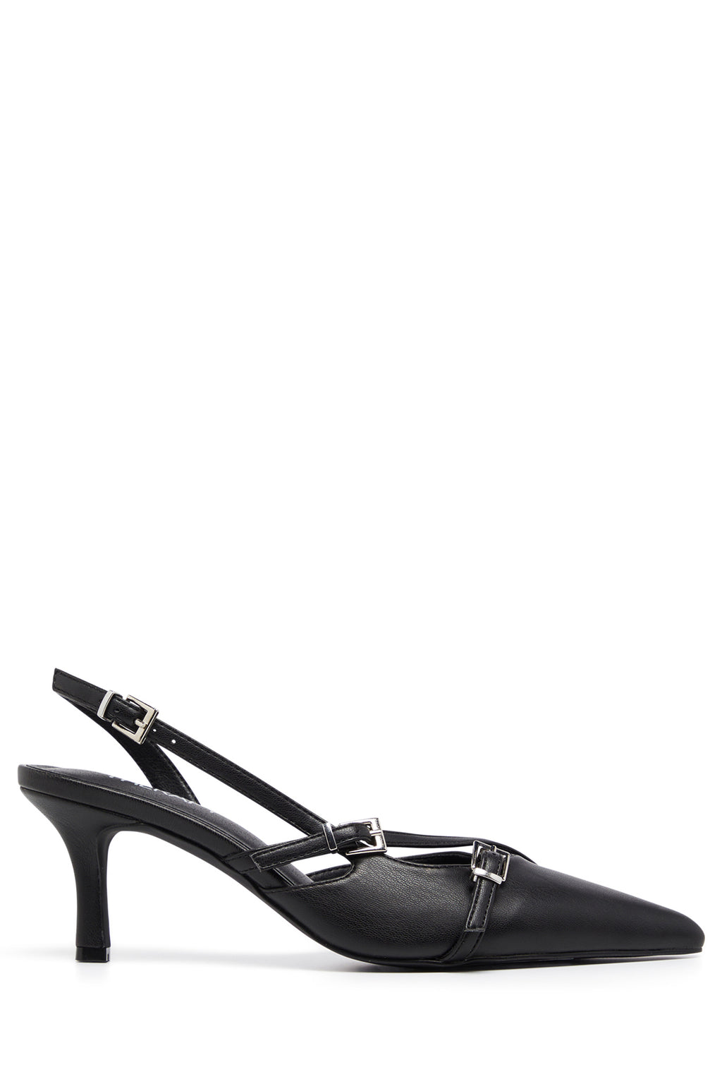 THERAPY Juicy Slingback Pump Black by Selfie Leslie