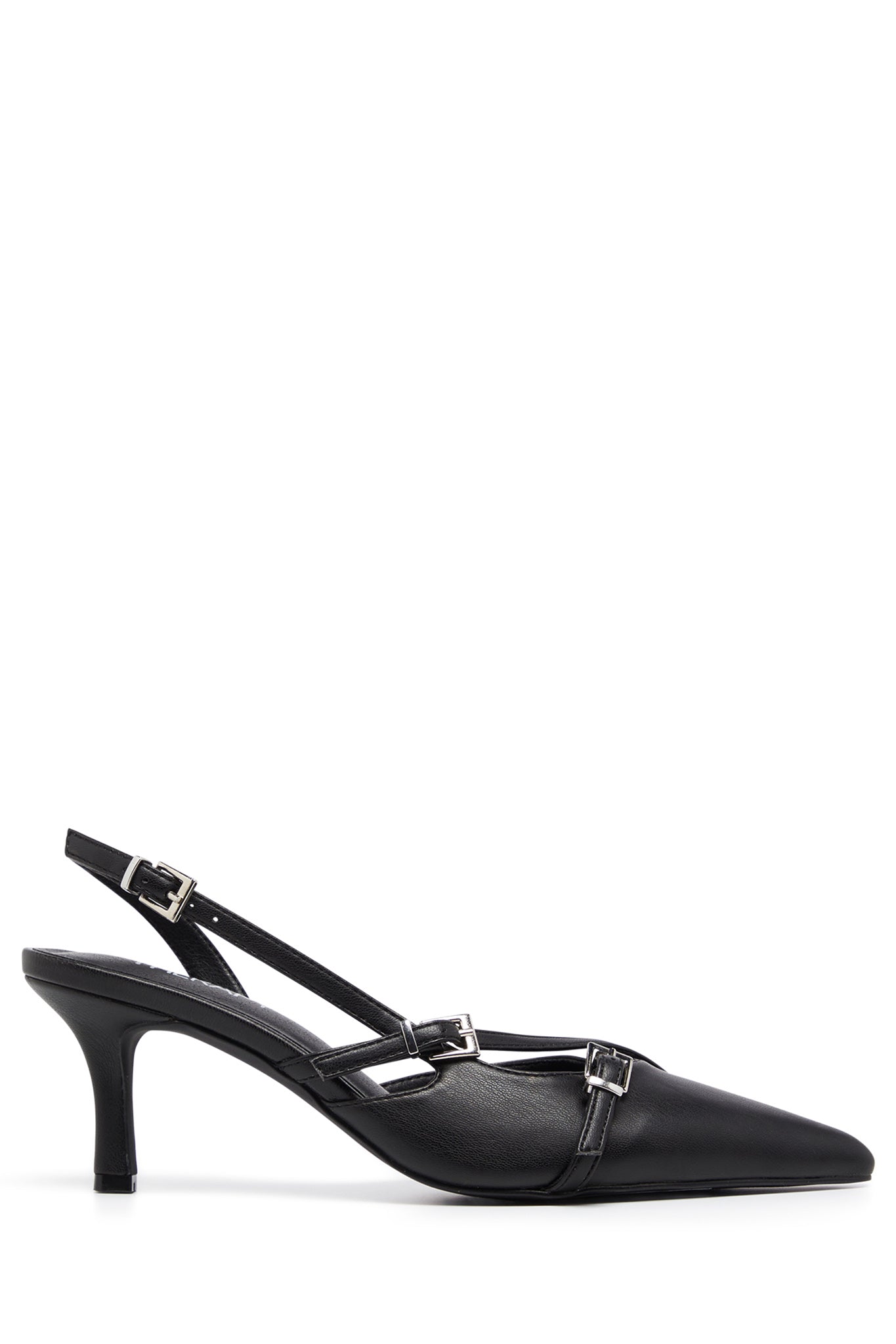 THERAPY Juicy Slingback Pump Black by Selfie Leslie