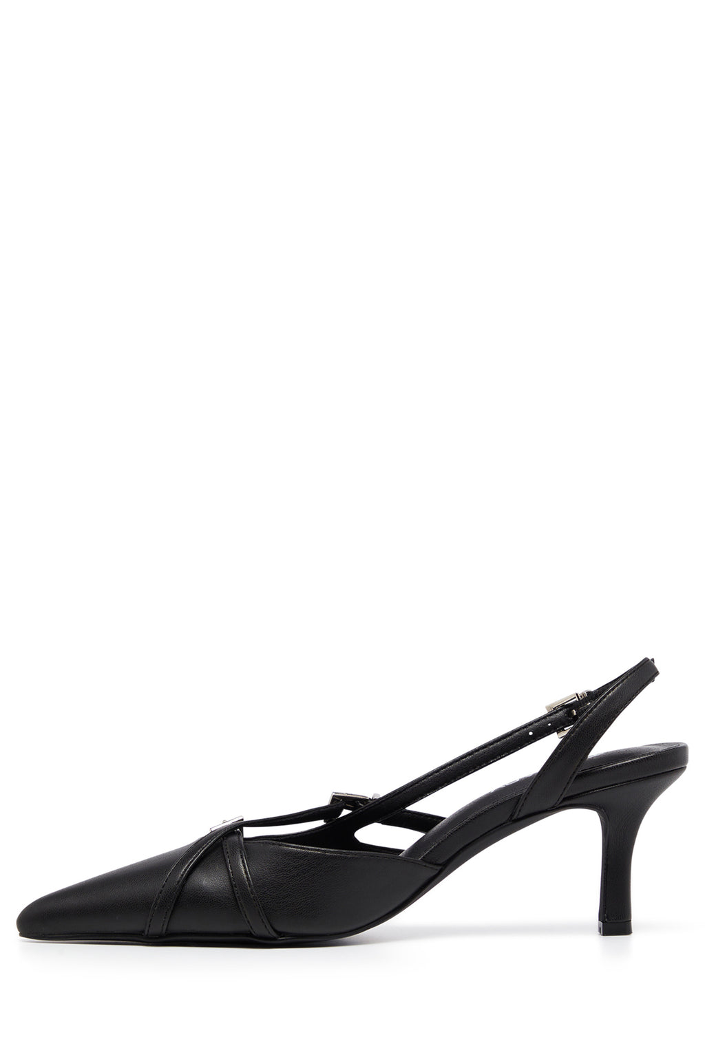 THERAPY Juicy Slingback Pump Black by Selfie Leslie