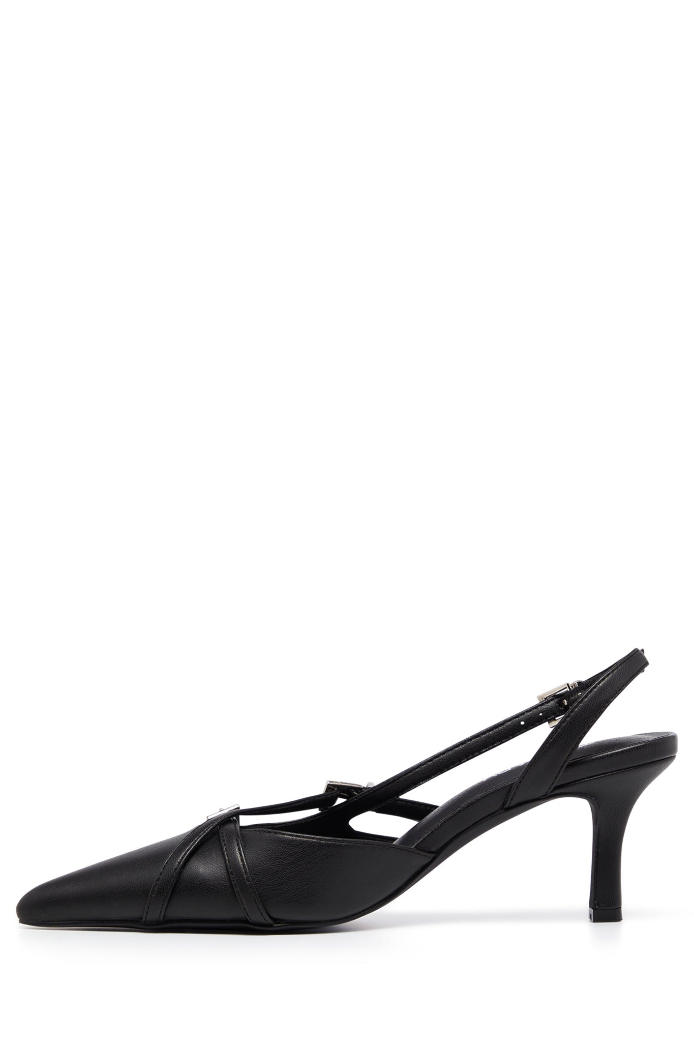 THERAPY Juicy Slingback Pump Black by Selfie Leslie