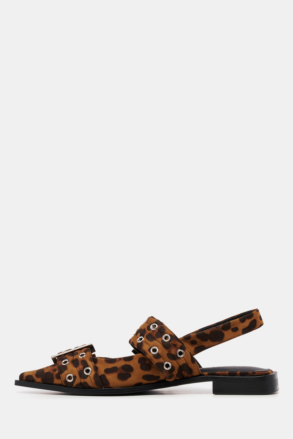 THERAPY Matilda Pointed Flat Leopard Patent by Selfie Leslie