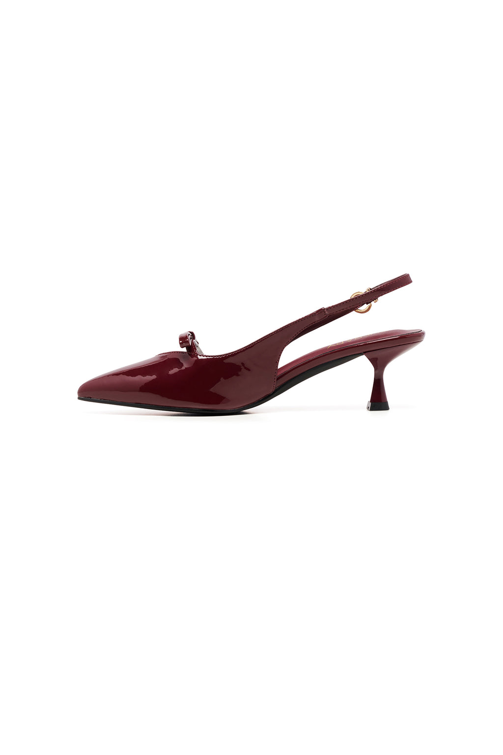 THERAPY Beverly Slingback Pump Cherry Patent by Selfie Leslie