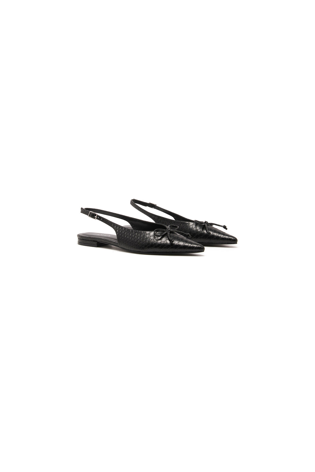 THERAPY Lavin Flat Point Black Snake by Selfie Leslie
