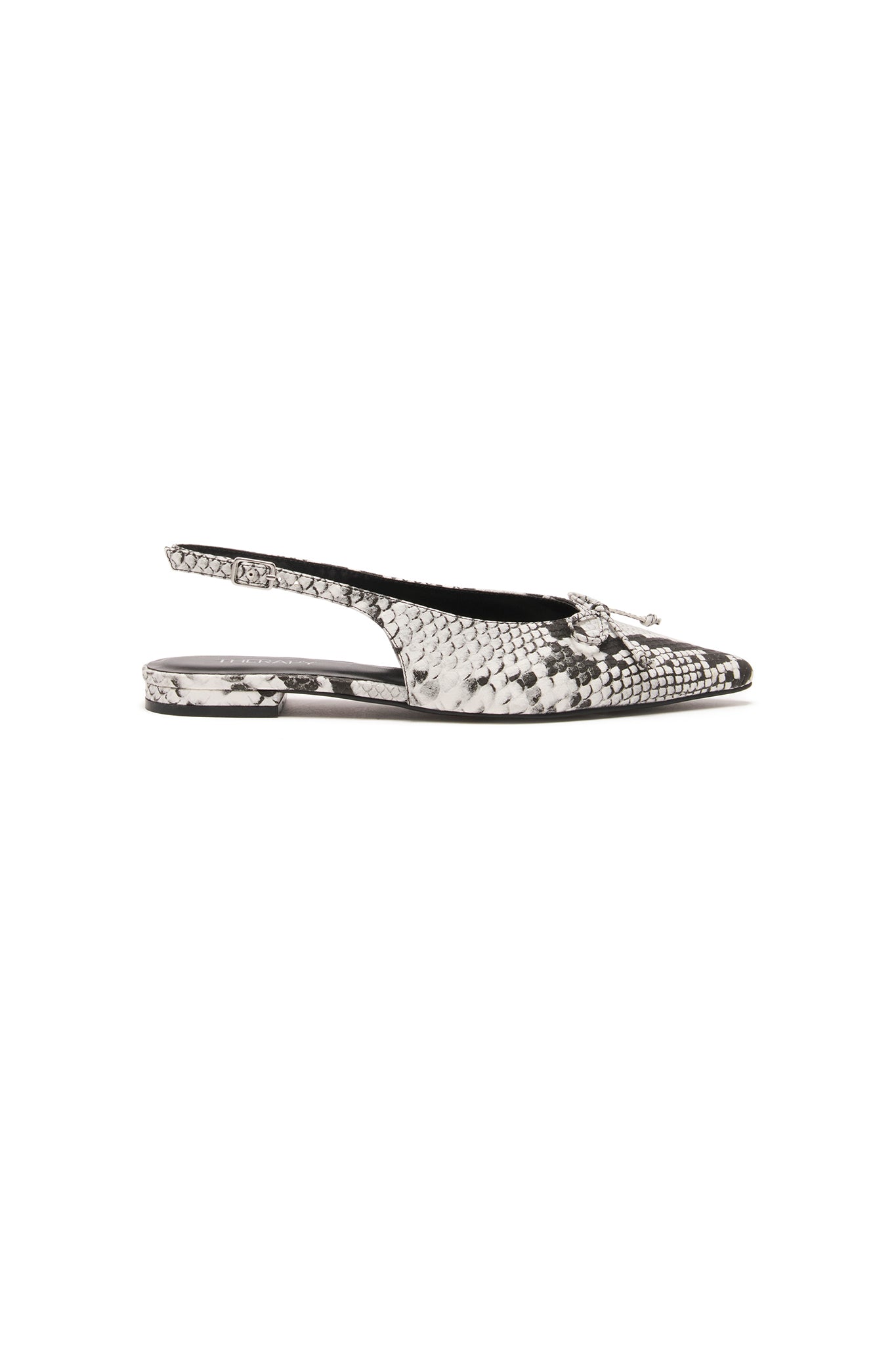 THERAPY Lavin Flat Point Black White Snake by Selfie Leslie