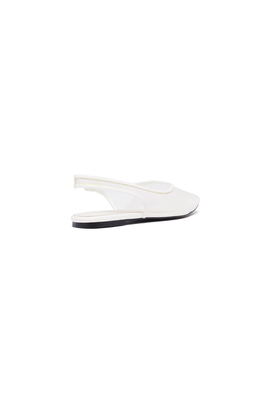 THERAPY Lazer White Patent Ballet Flat by Selfie Leslie