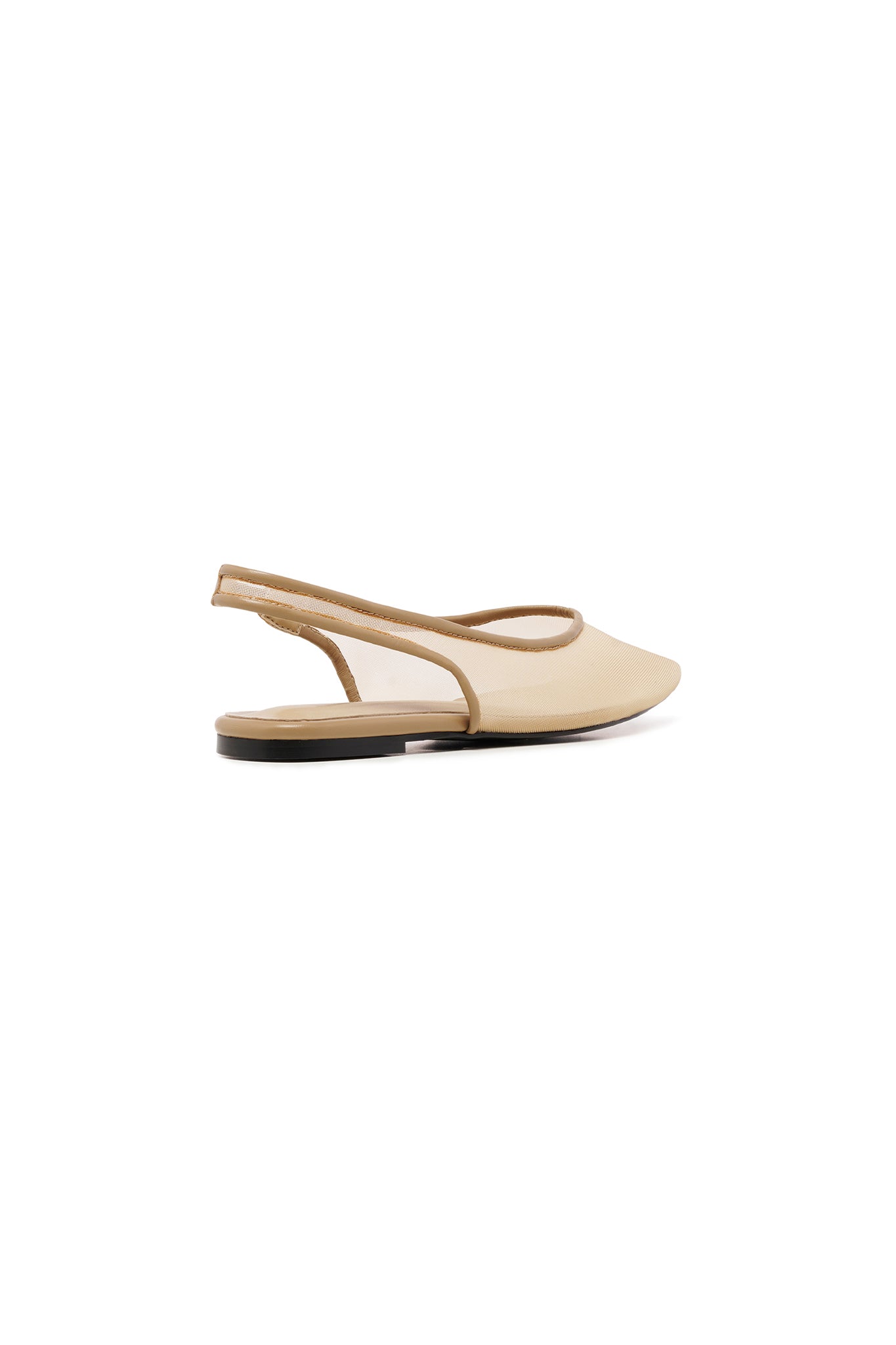 THERAPY Lazer Nude Patent Ballet Flat by Selfie Leslie