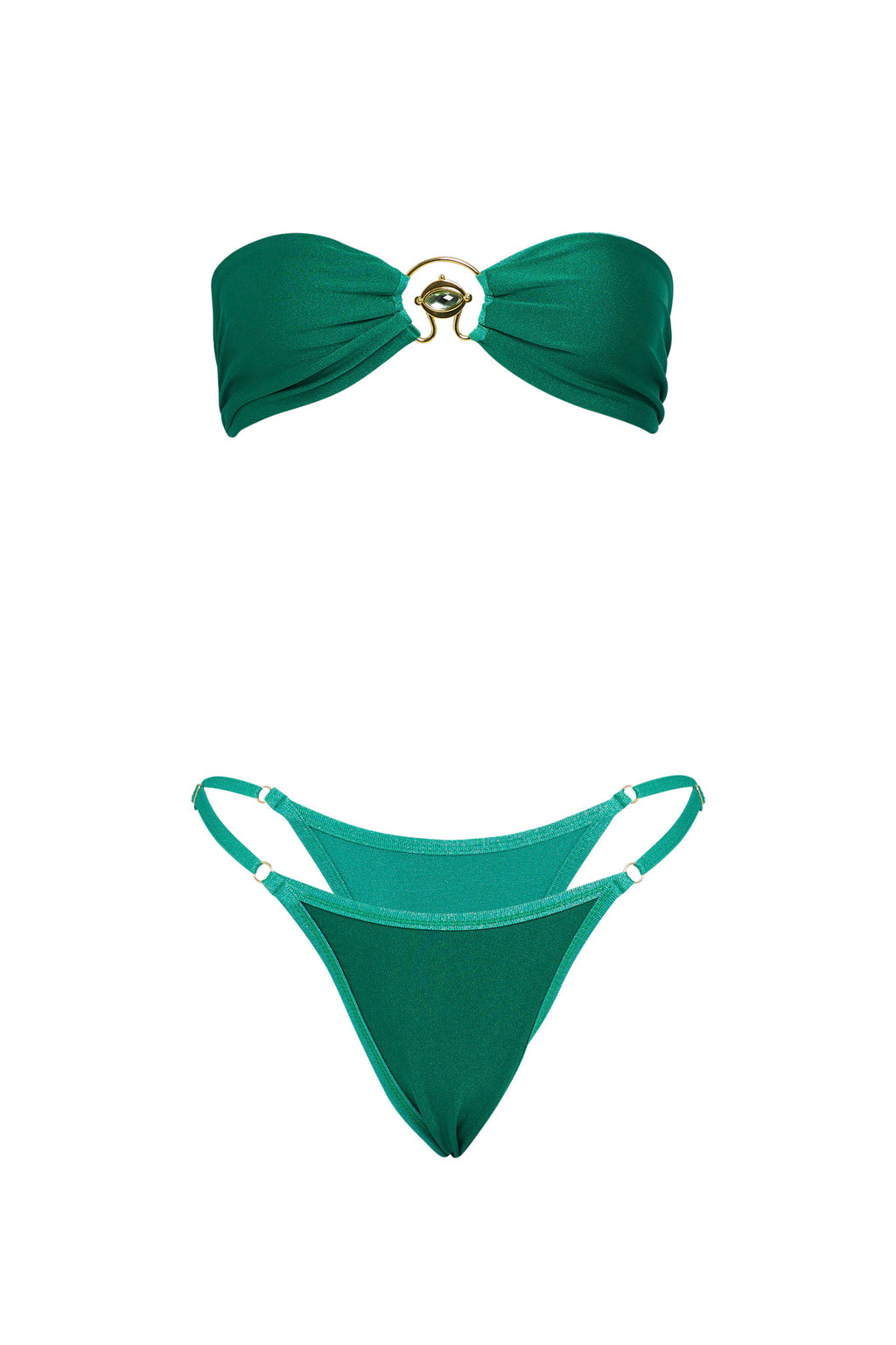 VDM Bailey Jade Reversible Bandeau by Selfie Leslie