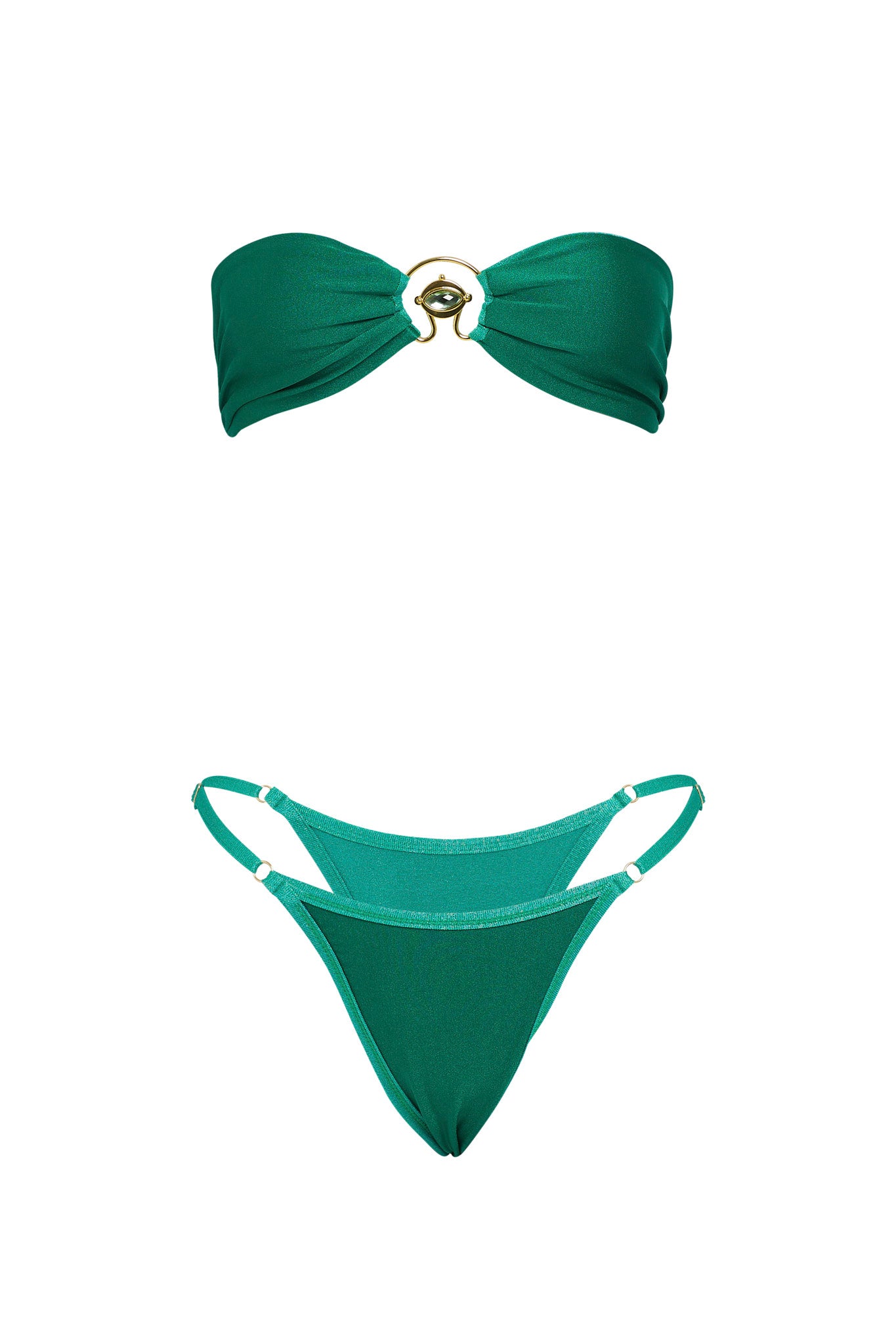 VDM Bailey Jade Reversible Bandeau by Selfie Leslie