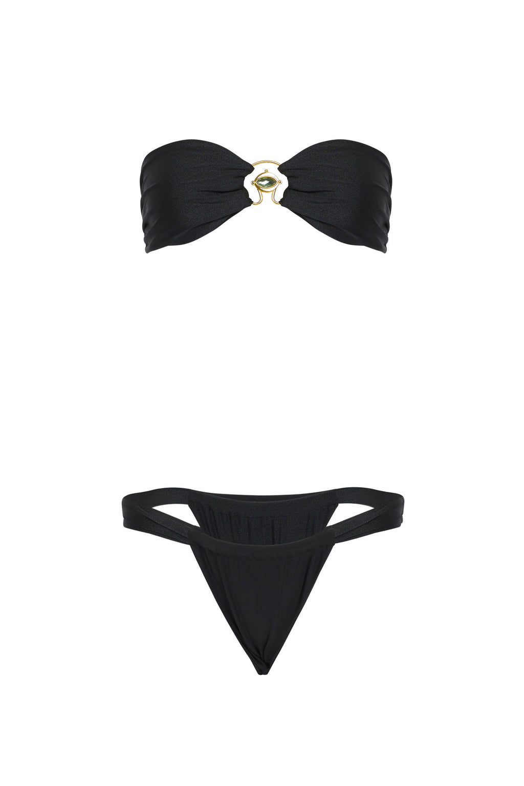 VDM Bailey Obsidian Reversible Bandeau by Selfie Leslie