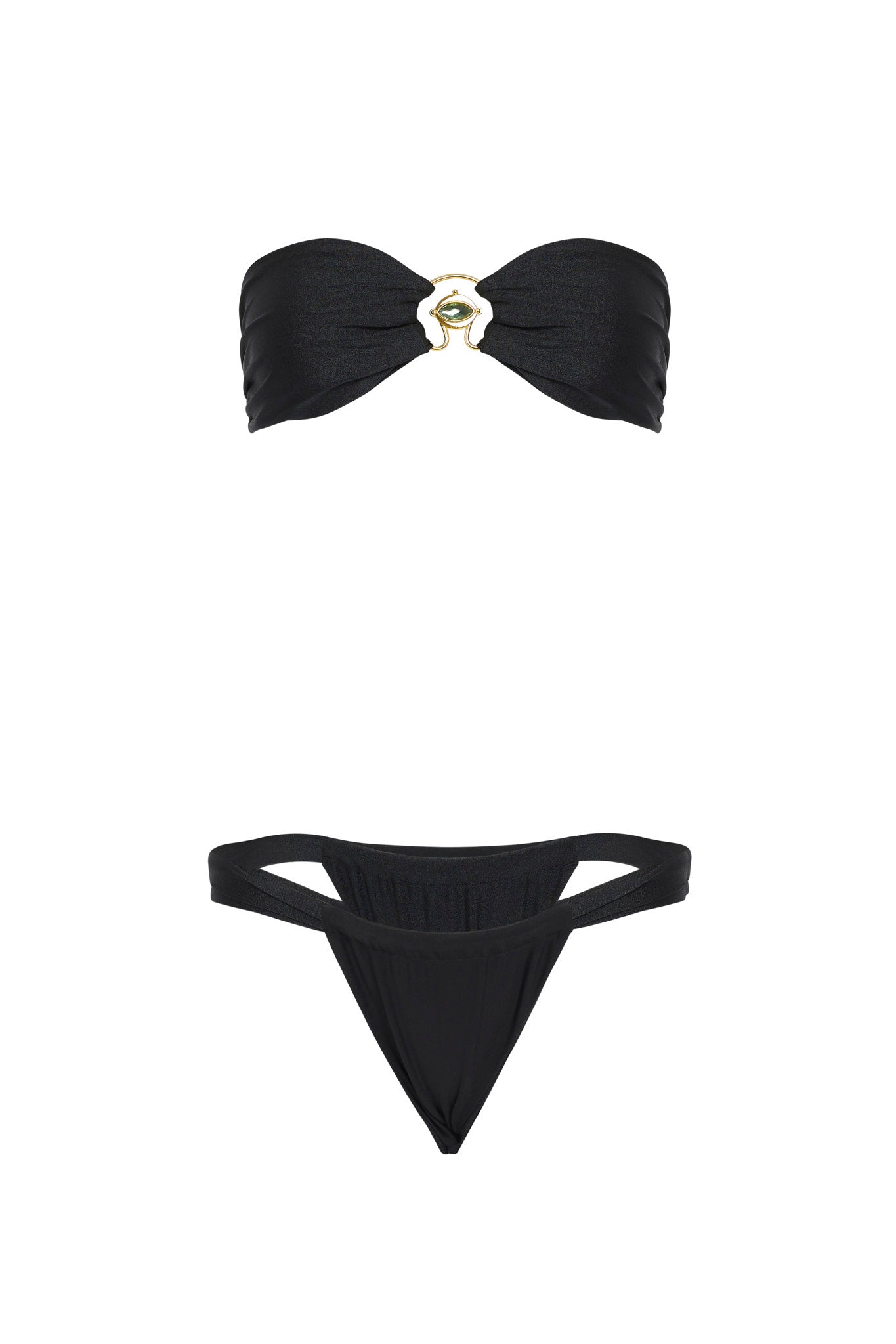 VDM Bailey Obsidian Reversible Bandeau by Selfie Leslie