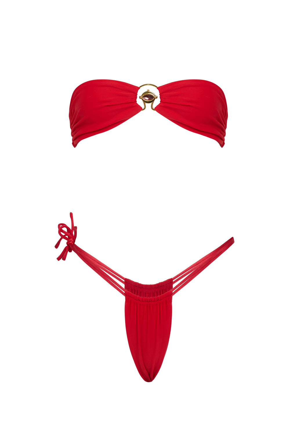 VDM Bailey Ruby Reversible Bandeau by Selfie Leslie