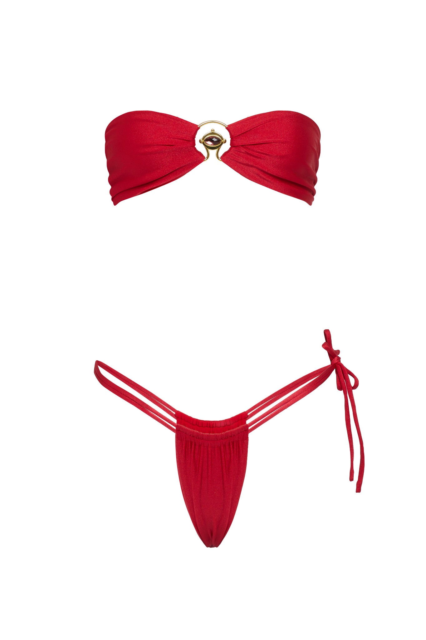 VDM Bailey Ruby Reversible Bandeau by Selfie Leslie