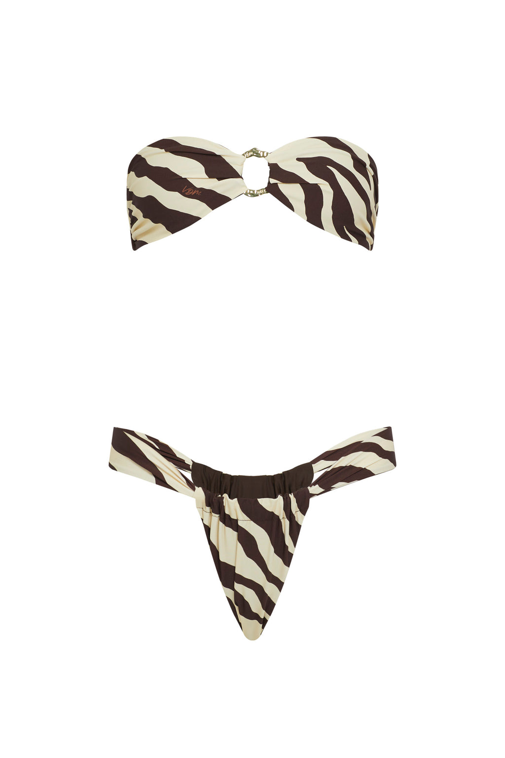 VDM Bailey Zebra Reversible Bandeau by Selfie Leslie