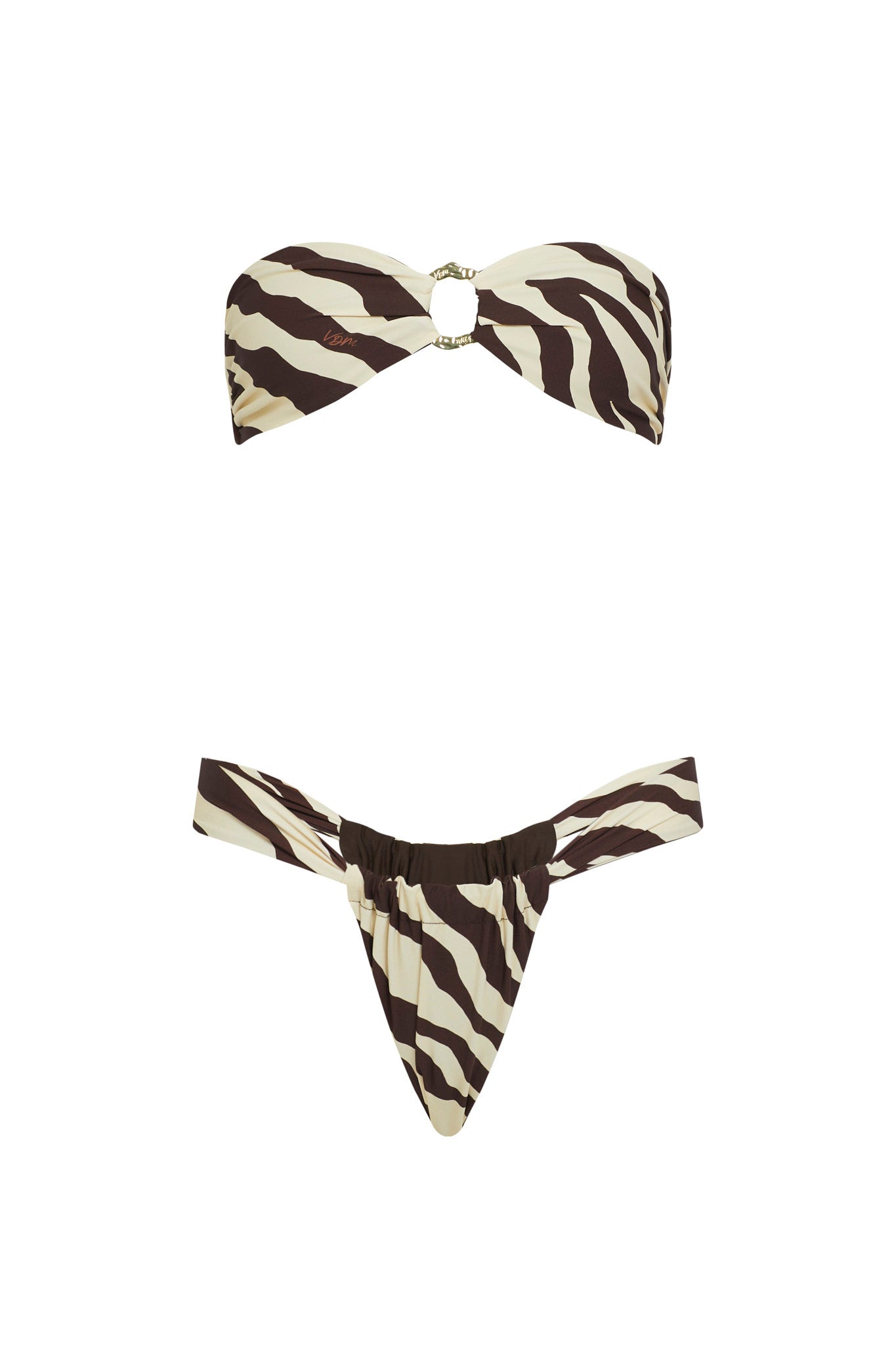 VDM Bailey Zebra Reversible Bandeau by Selfie Leslie