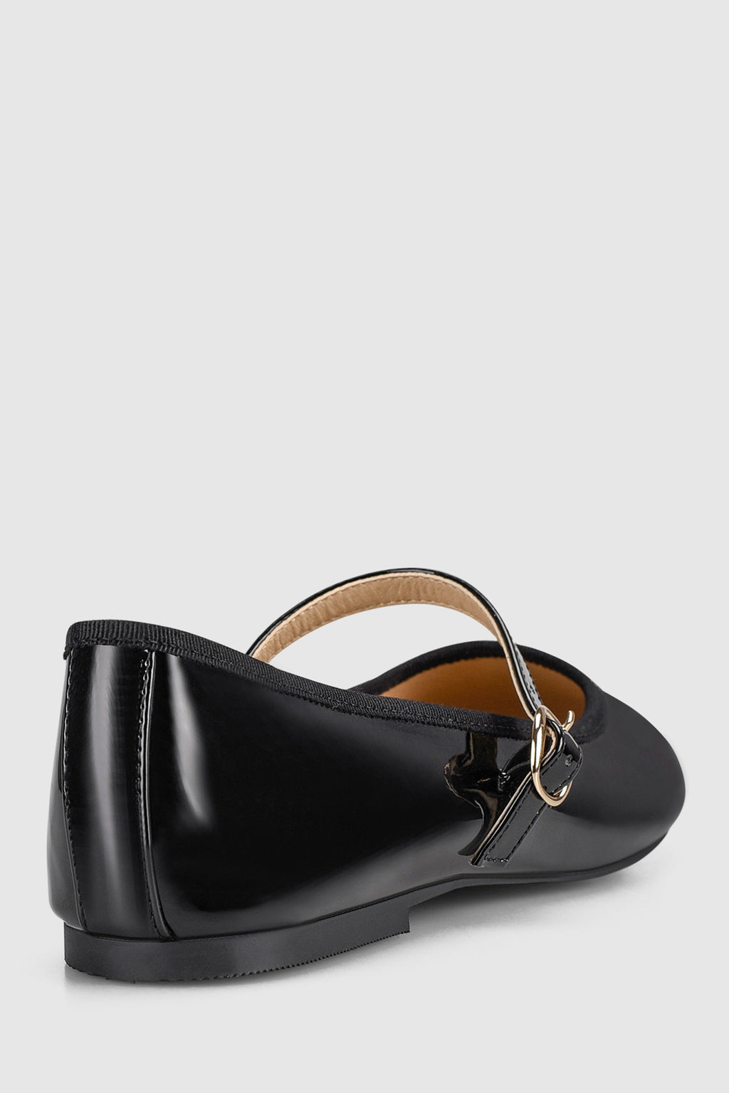 VERALi Bambi Mary-Jane Flats Black Patent by Selfie Leslie