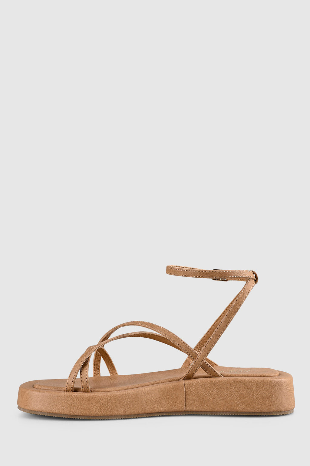 VERALi Bondi Flatform Sandals Caramel Softee by Selfie Leslie