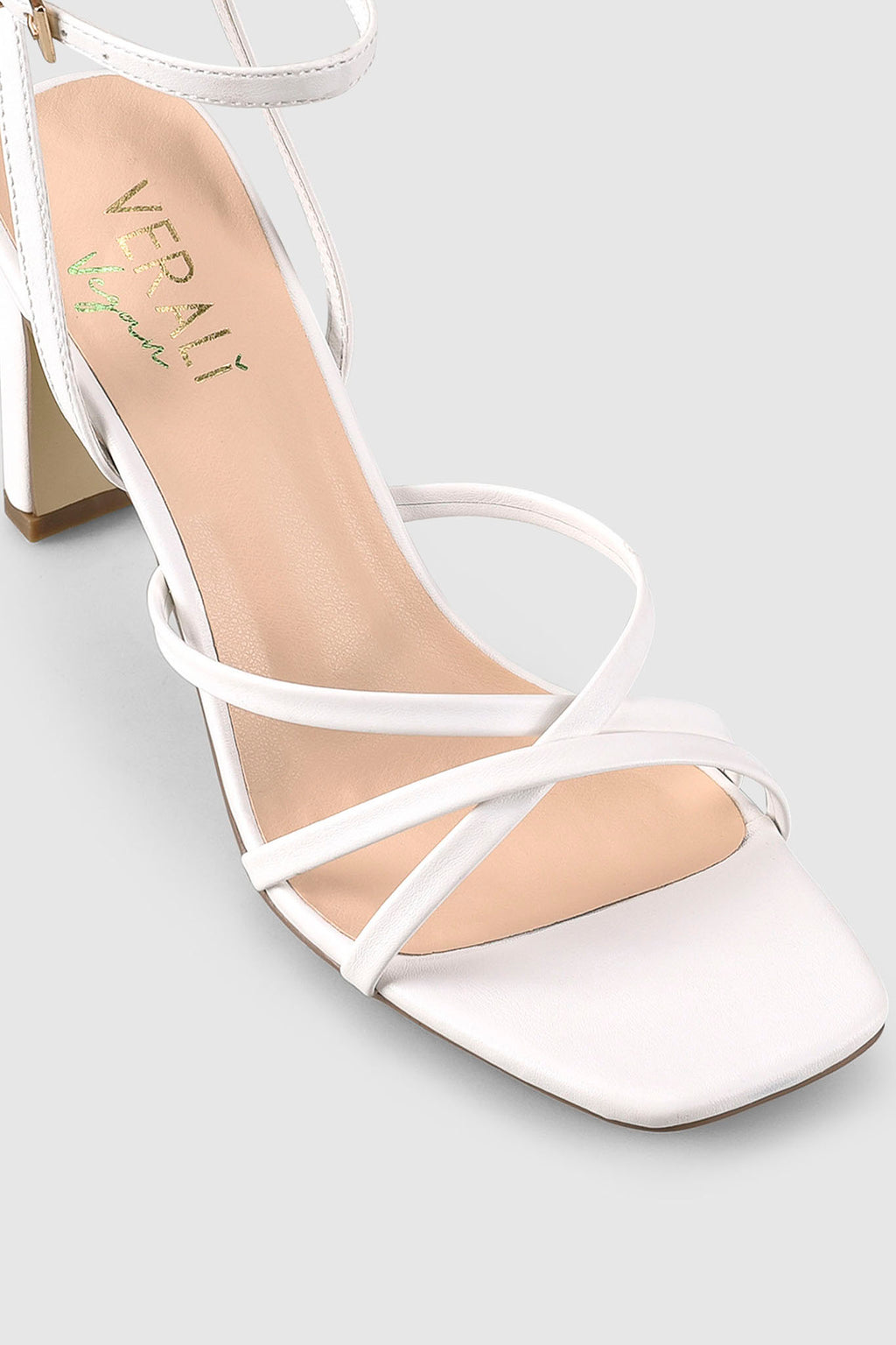 VERALi Kipp Strappy Heels Chalk by Selfie Leslie