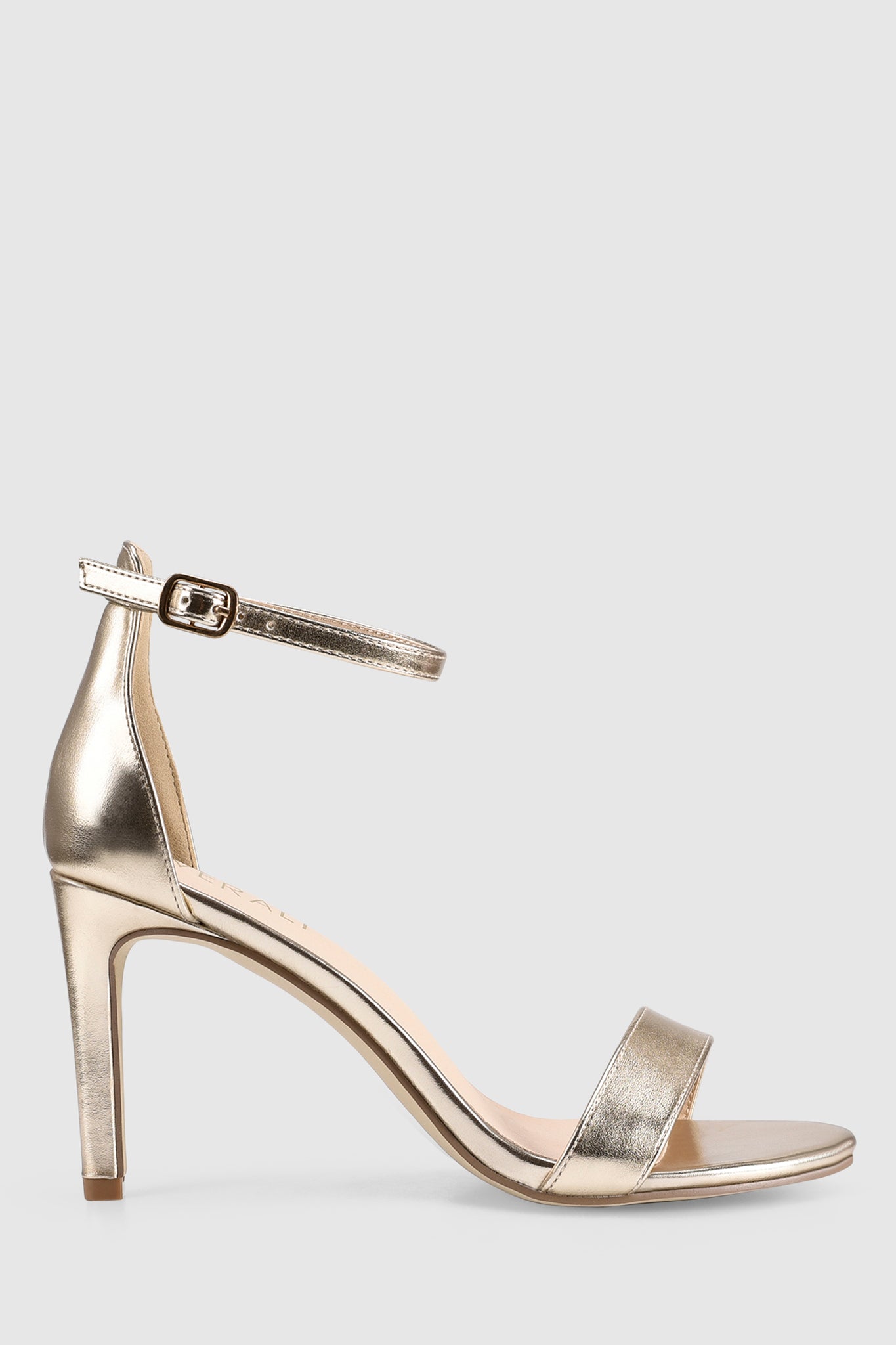 VERALi Mattie Strappy Heels Champagne Smooth by Selfie Leslie