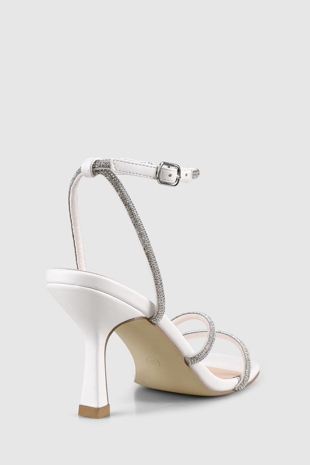 VERALi Pepper Strappy Sandals Chalk by Selfie Leslie