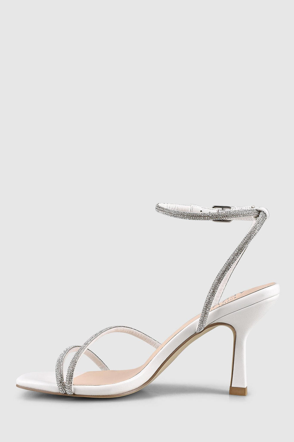 VERALi Pepper Strappy Sandals Chalk by Selfie Leslie