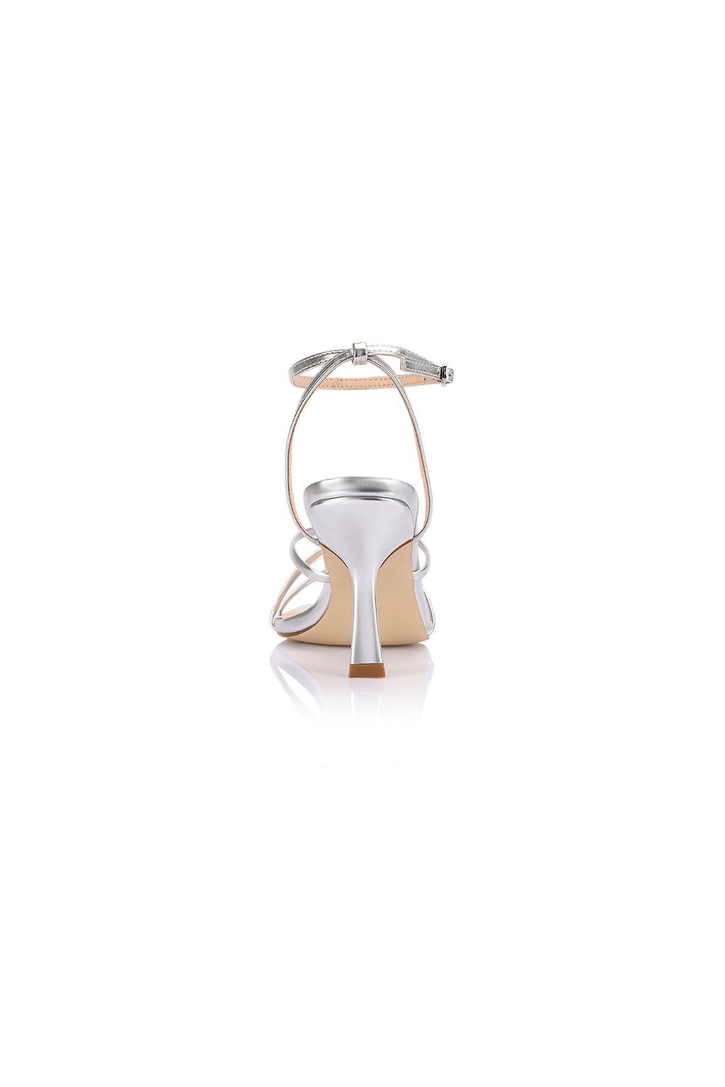 VERALi Penelope Strappy Sandals Silver Metallic by Selfie Leslie