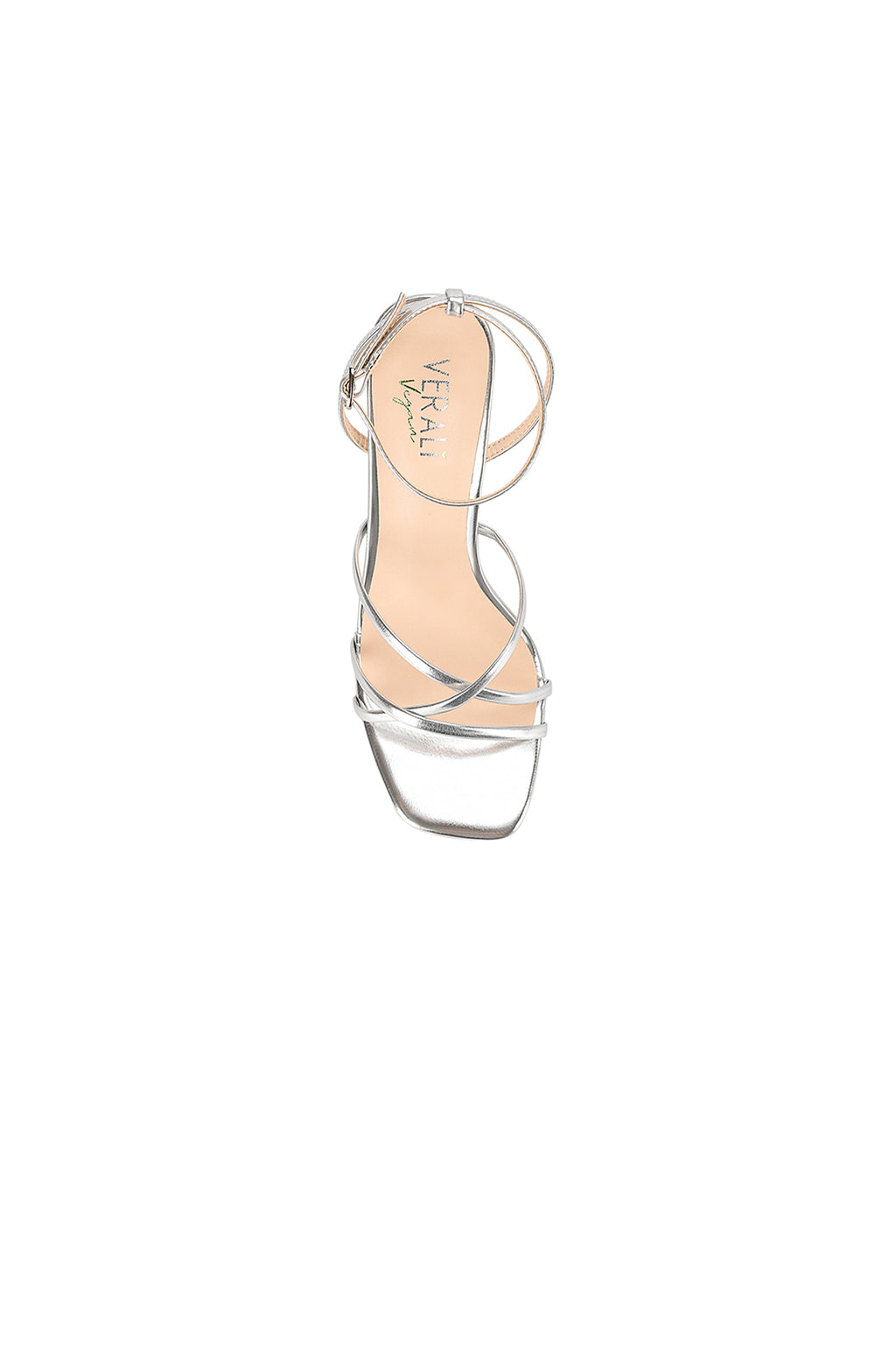 VERALi Penelope Strappy Sandals Silver Metallic by Selfie Leslie
