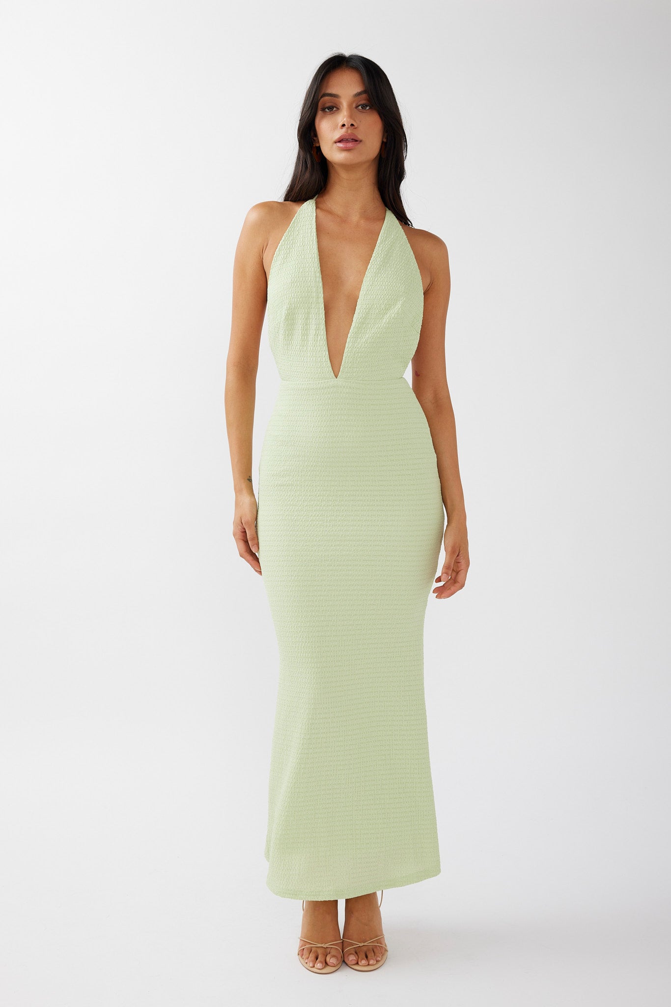 selfie leslie green silk dress Women's Dresses Ferris Cowl Neck Drawstring Dress Jade M by Selfie Leslie Clearance