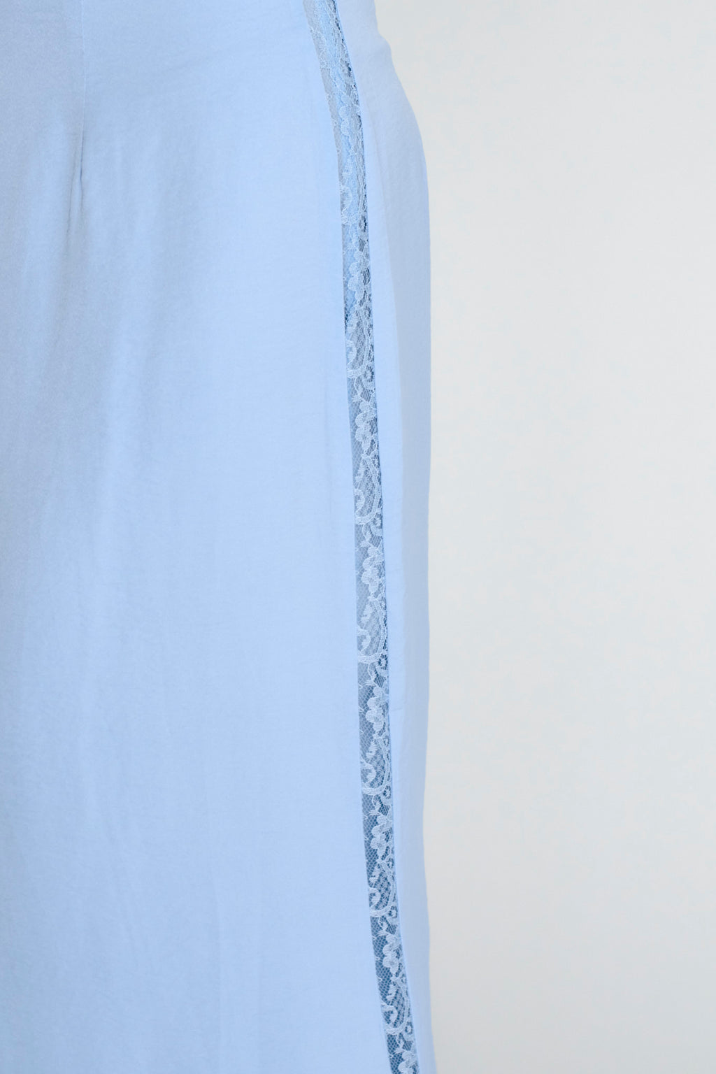 Pammy Lace Trim Maxi Skirt Cloud Blue by Selfie Leslie