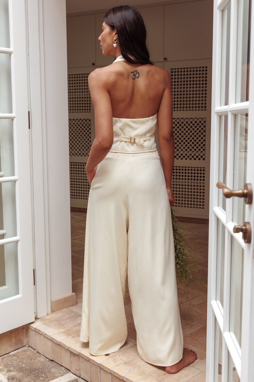 Tammi Wide Leg Pants Butter by Selfie Leslie