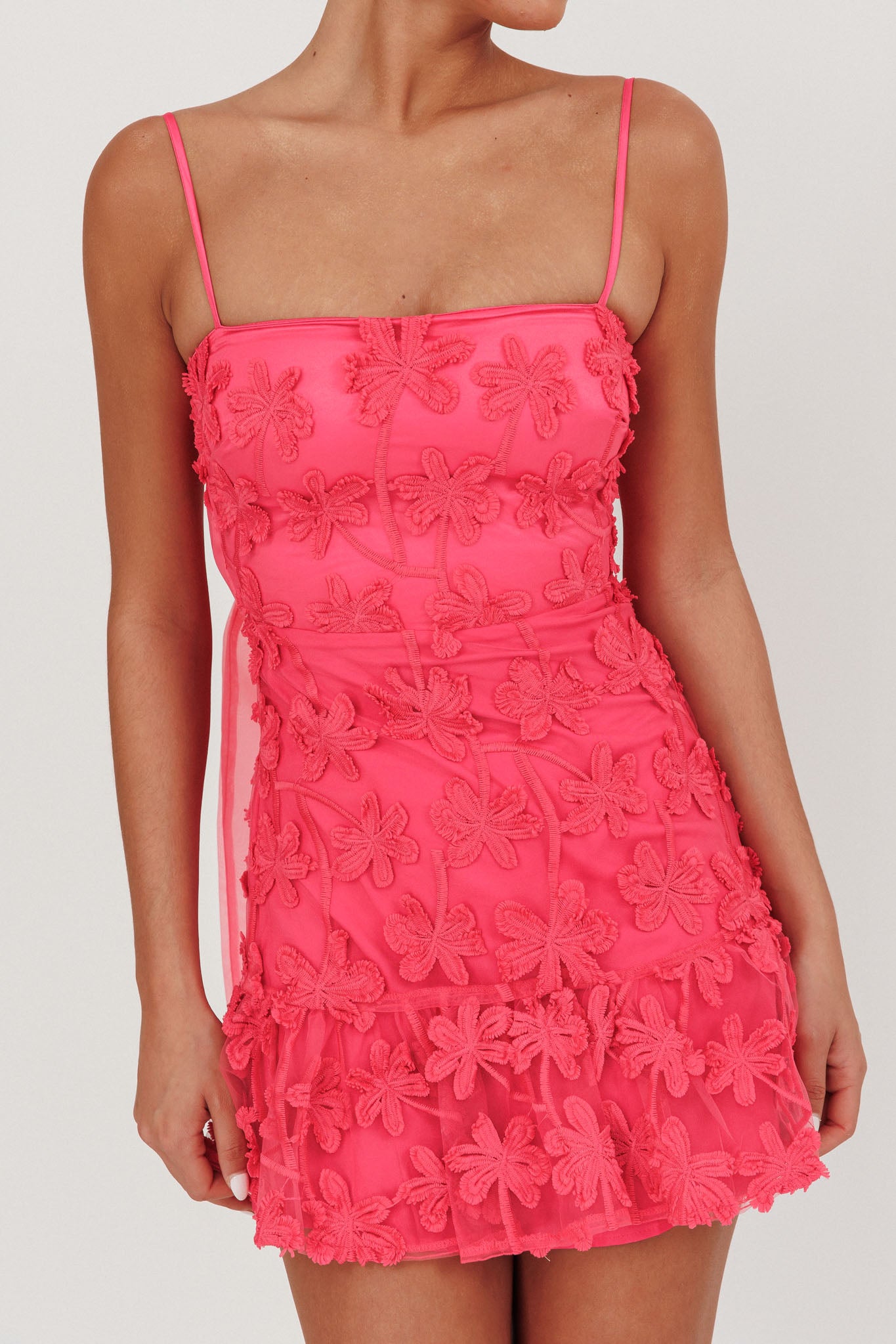 red palm tree mini dress Jean Paul Gaultier Red Palm Tree Cover Up Minidress Jean Paul Gaultier