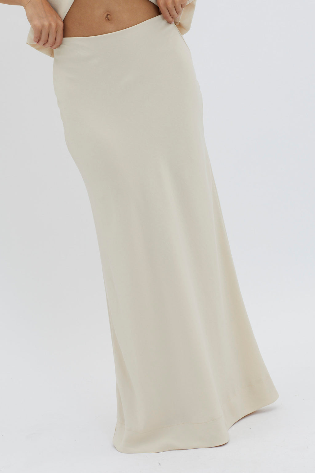 Philomena Midi Skirt Oat by Selfie Leslie