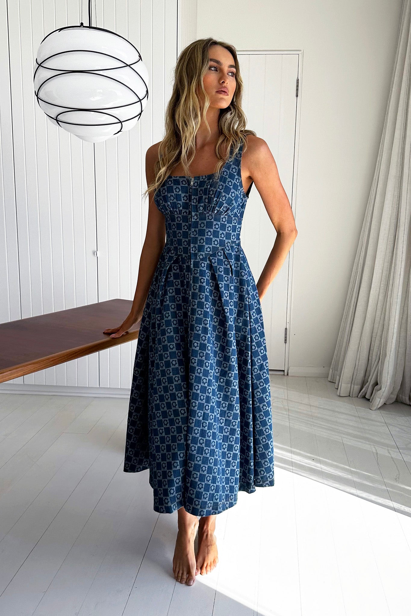 ワンピース Hello2525 ENFOLD SQUARE DRAPE DRESS ENFOLD(エンフォルド)/SQUARE DRAPE DRESS