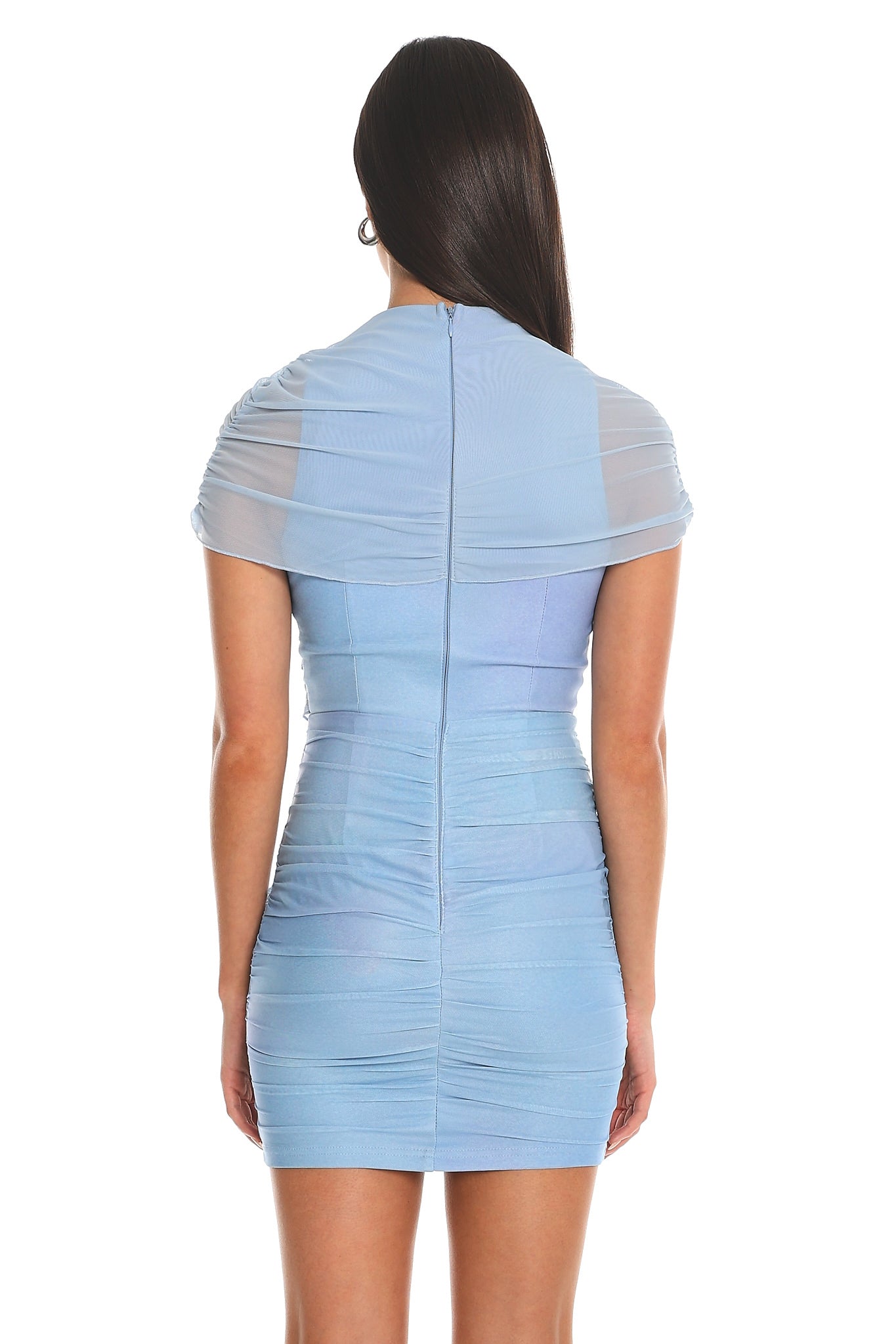Iris Ombré Bodycon Mini Dress Lavender